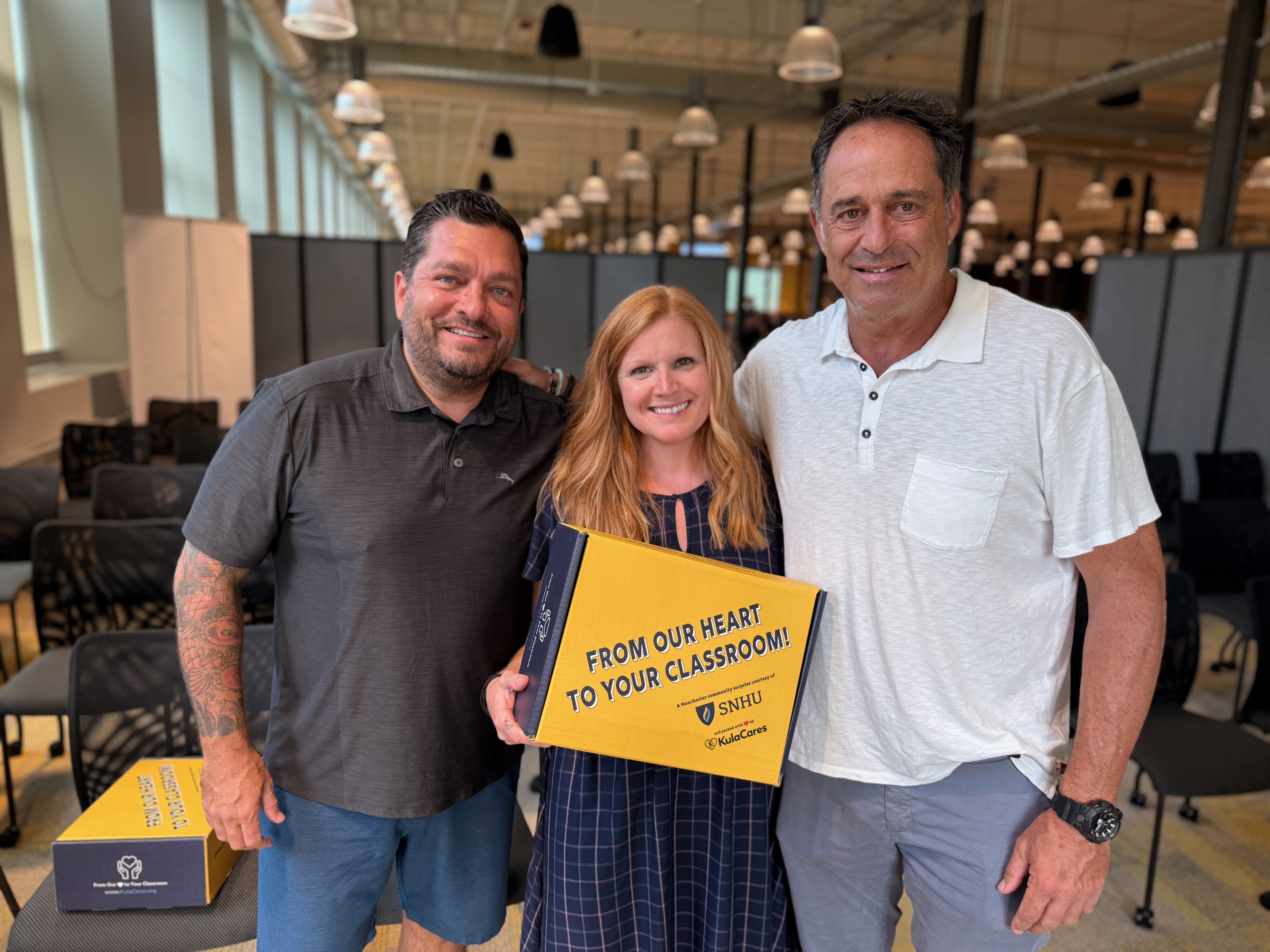 Kula Cares Successfully Partners with Southern New Hampshire University's Back to School Teacher Supply Drive, Welcoming Nearly 100 New Teachers with Classroom Supply Box