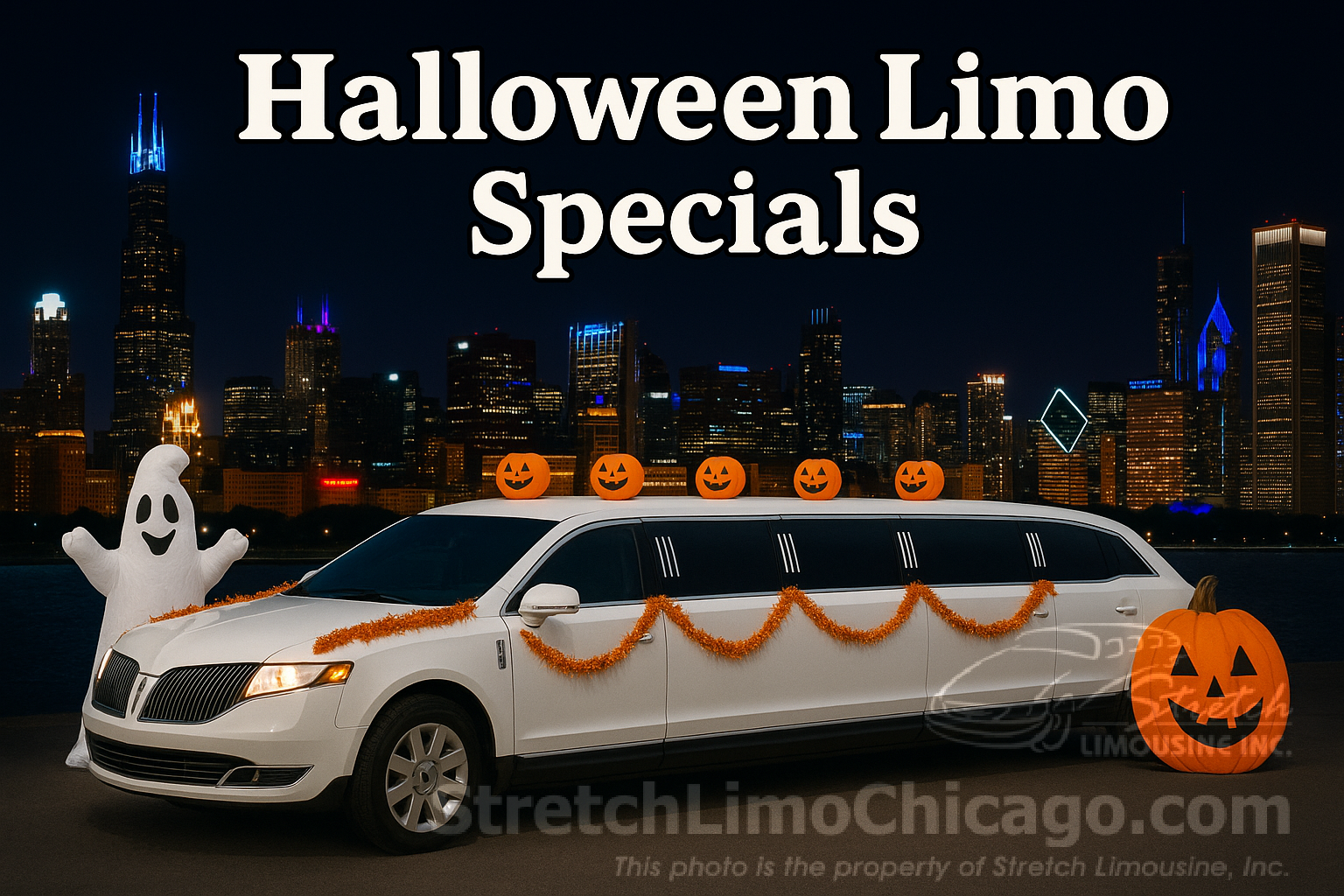 Halloween Limo Specials Are Here — Ride in Style with Stretch Limousine, Inc.