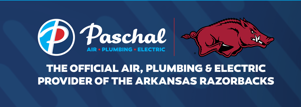 Paschal Air, Plumbing & Electric Named Official Air, Plumbing & Electric Provider of the Arkansas Razorbacks