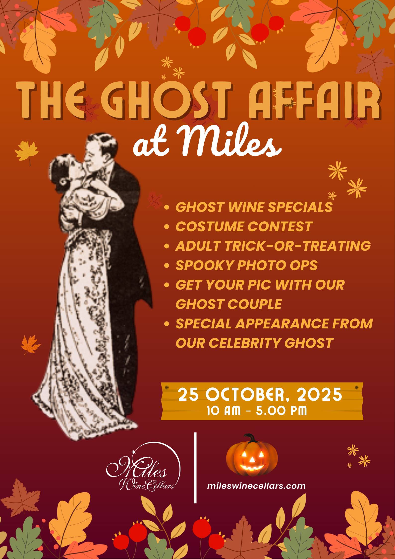 Miles Wine Cellars Celebrates Spooky Season with Haunted Weekend of Events