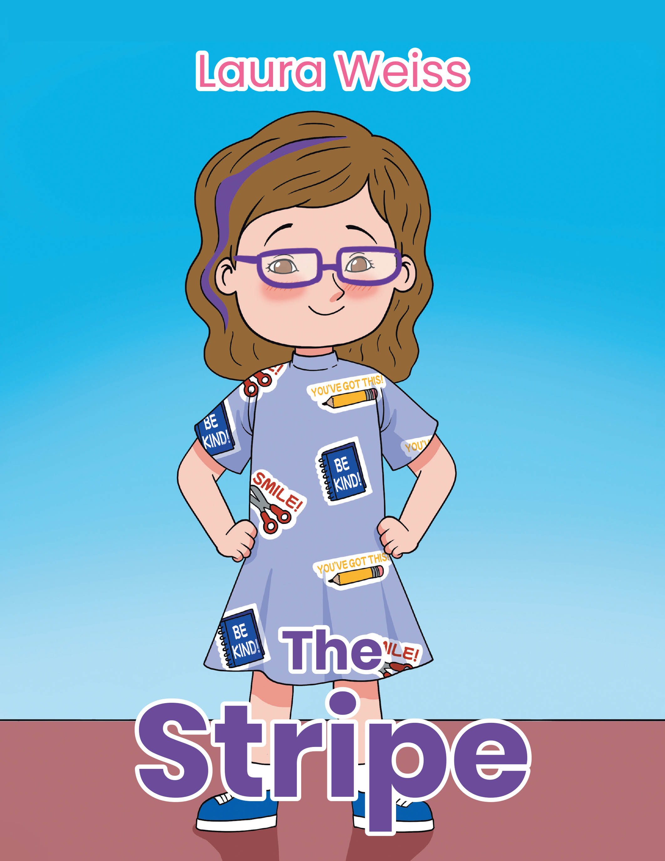 Author Laura Weiss’s New Book, "The Stripe," is a Charming Story of a Young Girl Who Learns to Not be Defined by a Purple Stripe That Makes Her Different from Others
