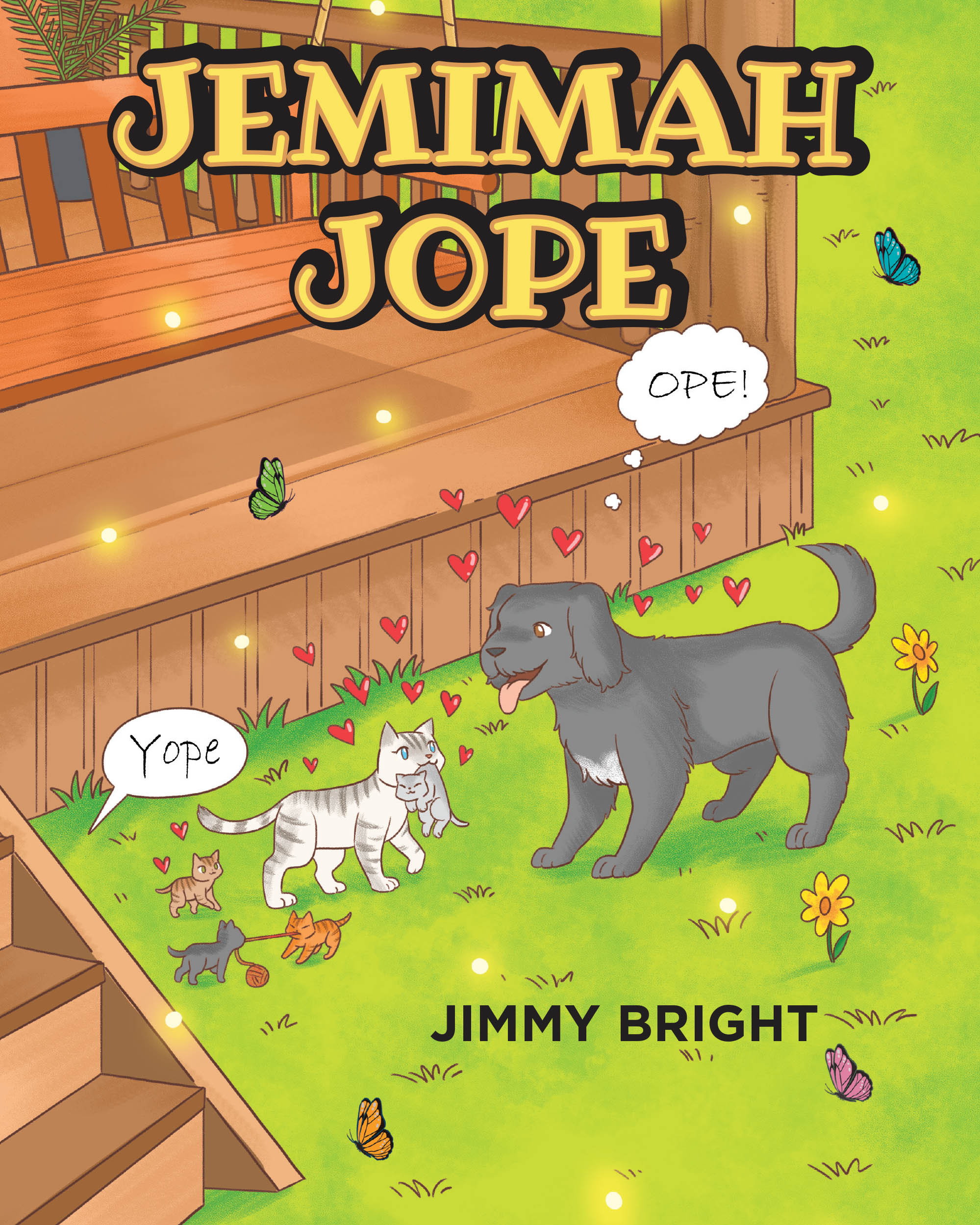 Author Jimmy Bright’s Newly Released "Jemimah Jope" Follows a Young Woman and Her Dog Who Discover a Stray Cat, and Are Grateful for the New Addition to Their Family