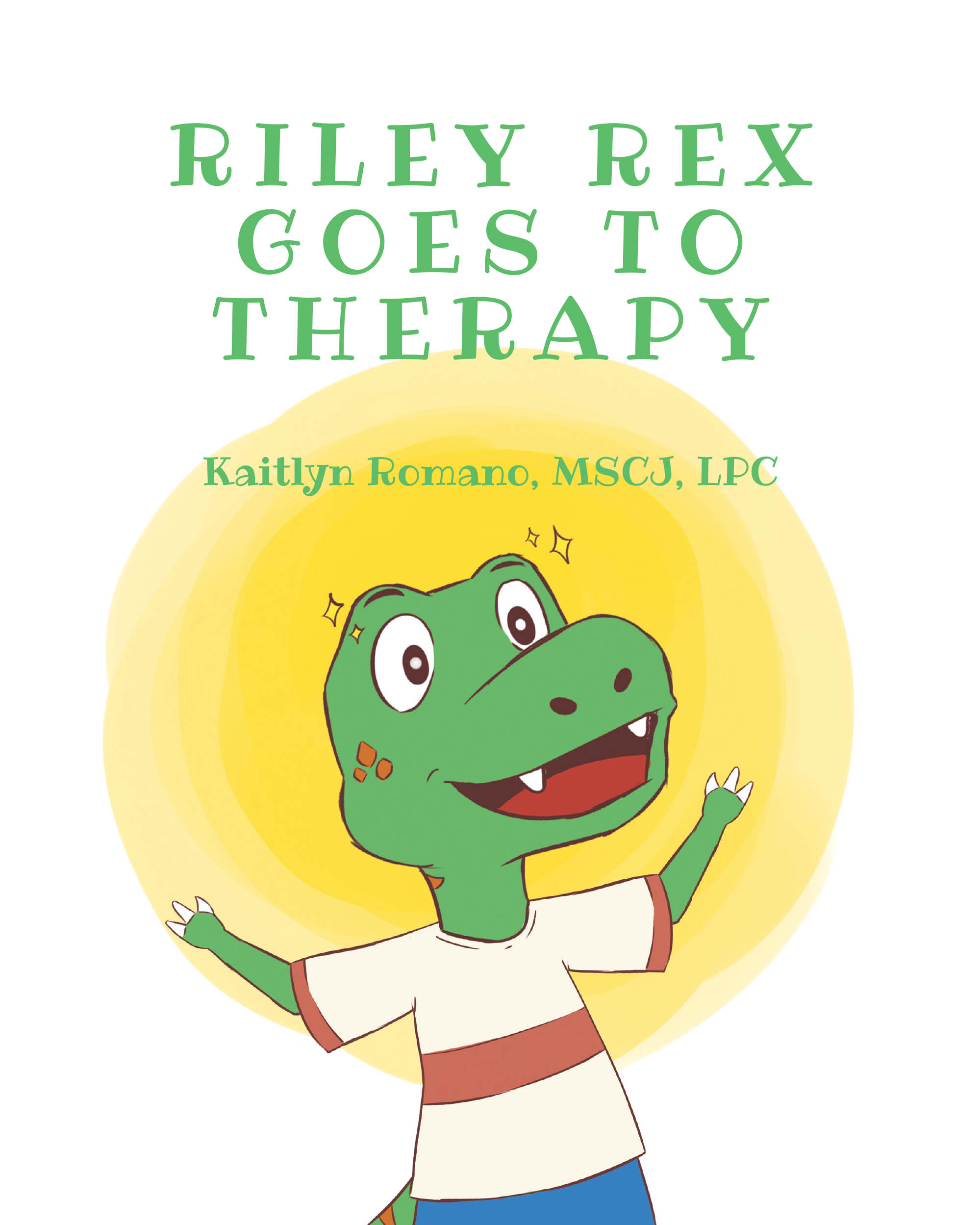 Kaitlyn Romano, MSCJ, LPC’s New Book, “Riley Rex Goes to Therapy,” is a Charming Tale That Follows a Young Dinosaur Who Sees a Therapist for the First Time