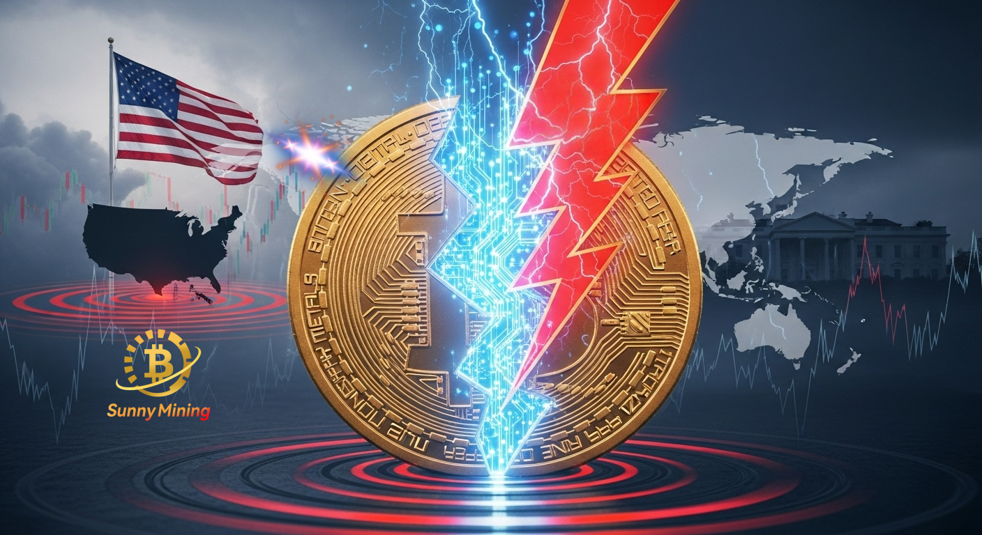 Trade Tensions Spark Market Volatility as Sunny Mining Introduces Next-Gen AI Cloud Mining Platform