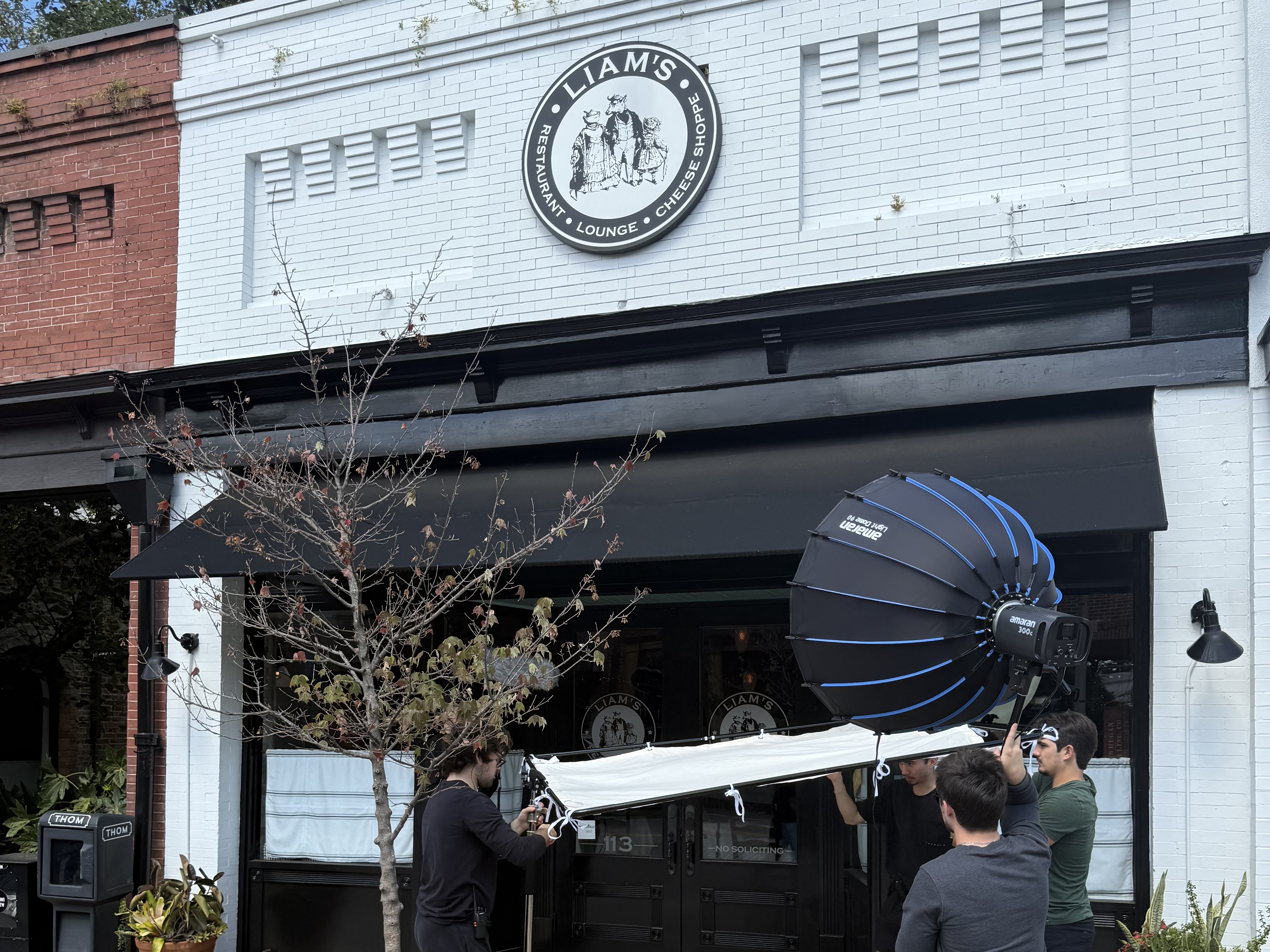 Thomasville Filmmaker Wraps Faith-Based Short Film "Progenitor" at Liam’s Restaurant