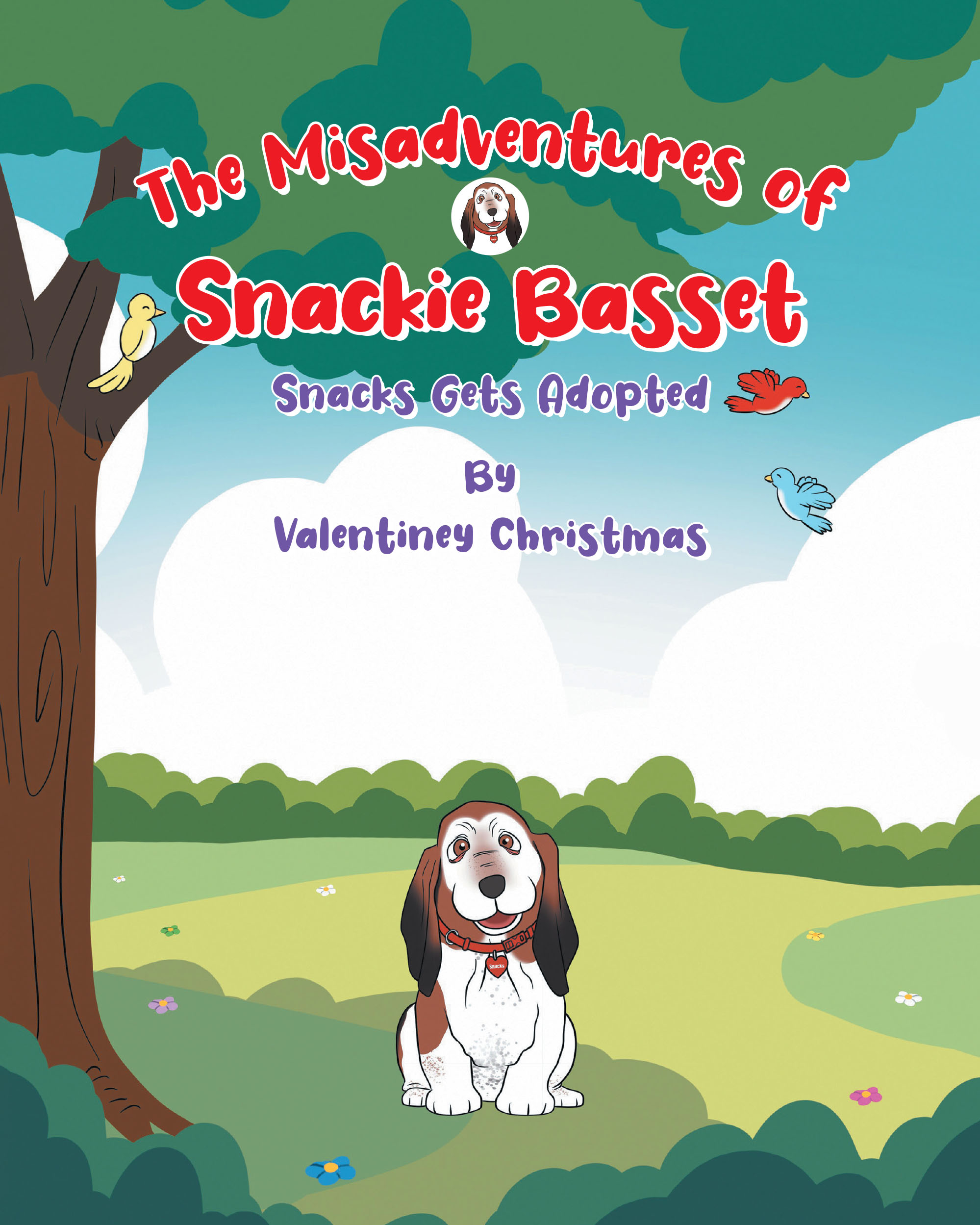 Author Valentiney Christmas’s New Book, "The Misadventures of Snackie Basset: Snacks Gets Adopted," Follows a Basset Hound’s Journey to Find Her Forever Home