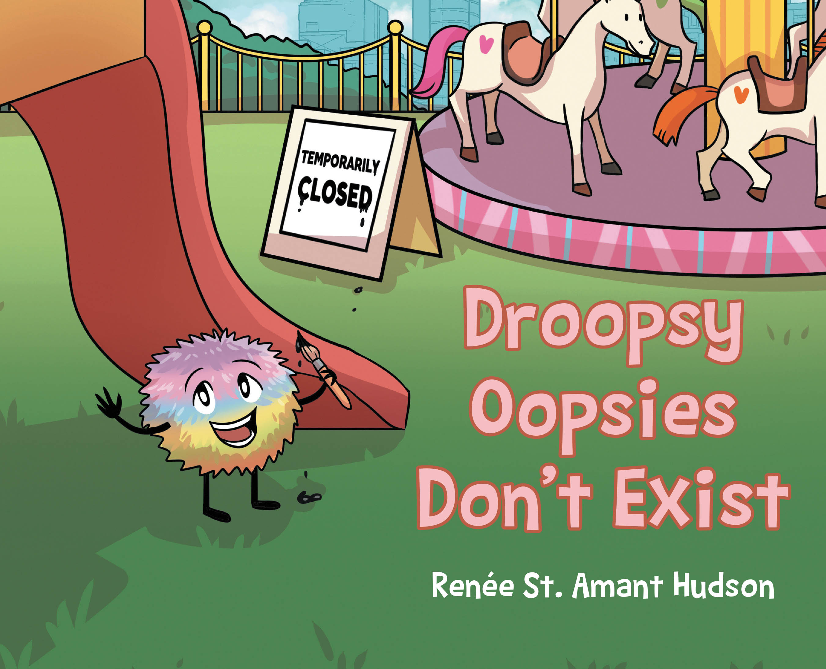 Author Renée St. Amant Hudson’s New Book, "Droopsy Oopsies Don’t Exist," Follows a Young Girl Who Thinks Someone is Causing Mayhem on Her Day with Her Grandpa