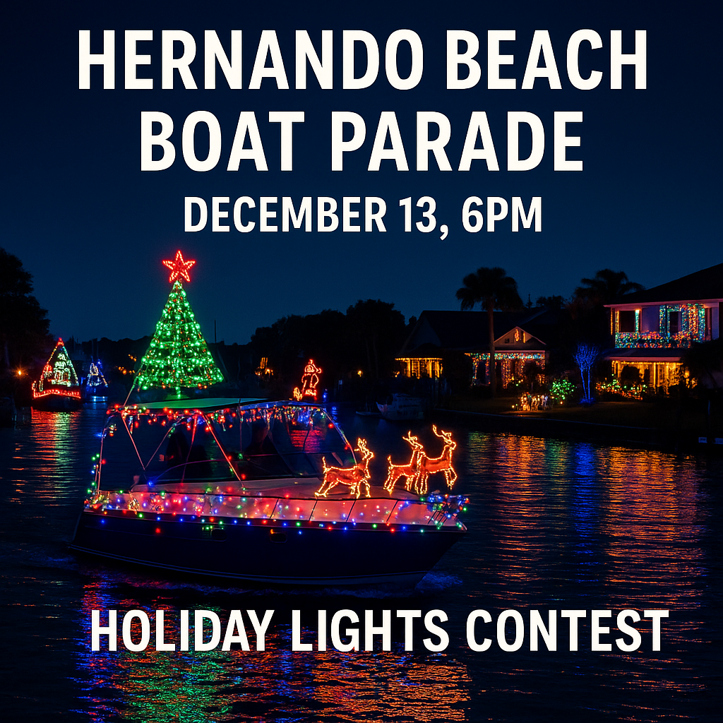 Hernando Beach Christmas Boat Parade Returns December 13 Plus New Lights Contest