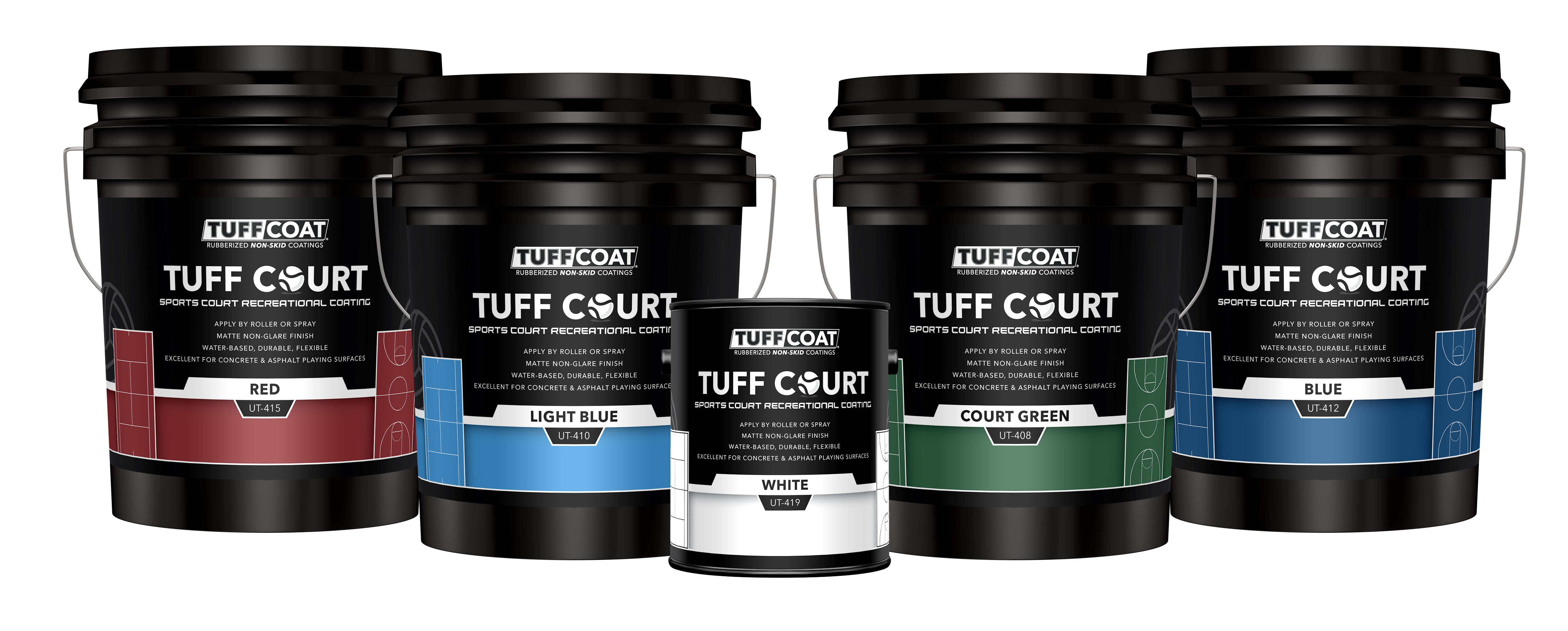 Tuff Coat® Introduces Tuff Court™ - a Next-Gen Sports Court Recreational Coating