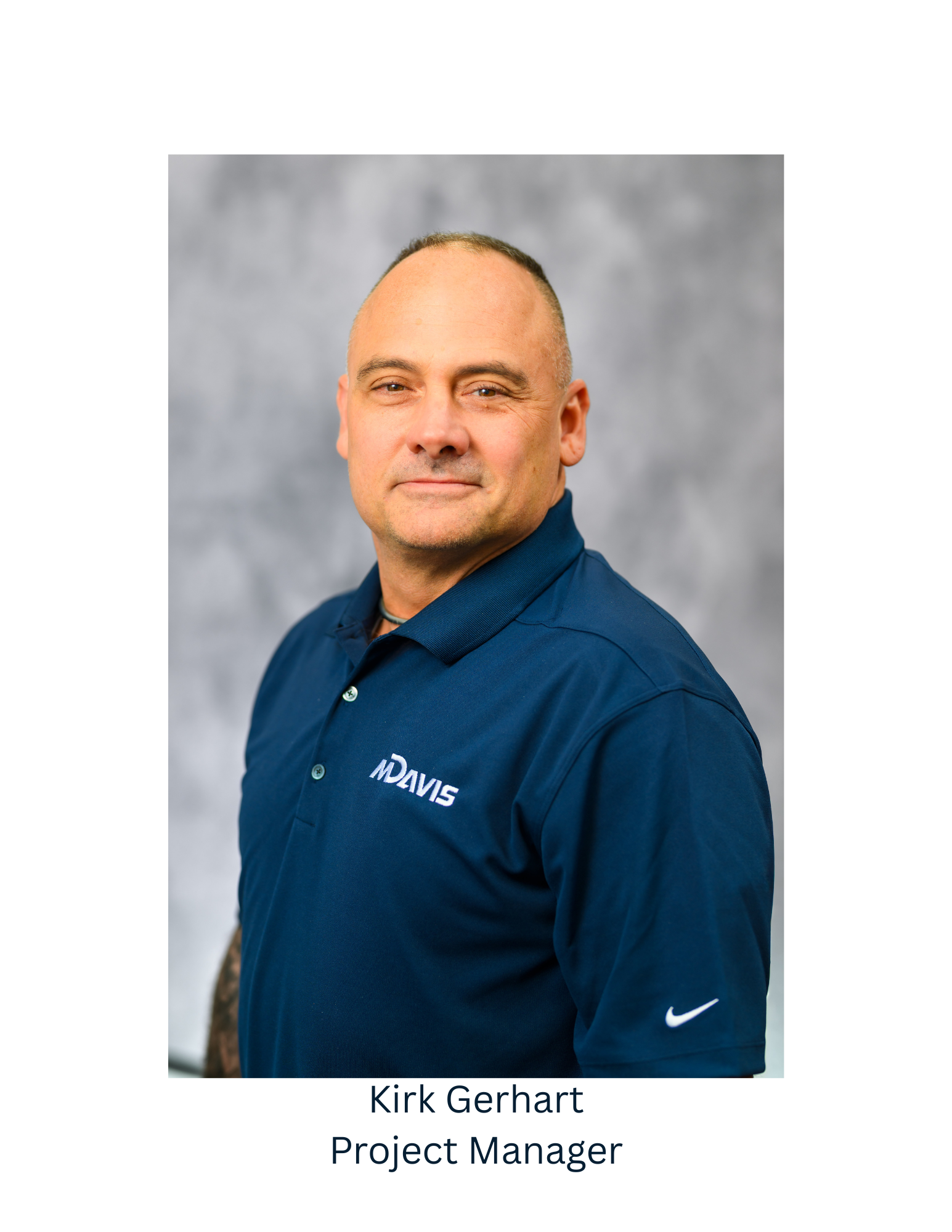 M. Davis & Sons, Inc. Promotes Kirk Gerhart to Project Manager