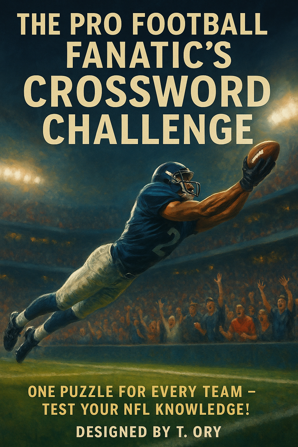 Pro Football, Pro Basketball, Pro Baseball and College Sports Crossword Books Available for Sale on Amazon