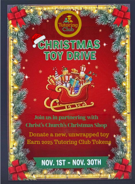 Tutoring Club of St. John's & Tutoring Club of John's Creek Partner with Christ’s Church for 2025 Holiday Toy Drive