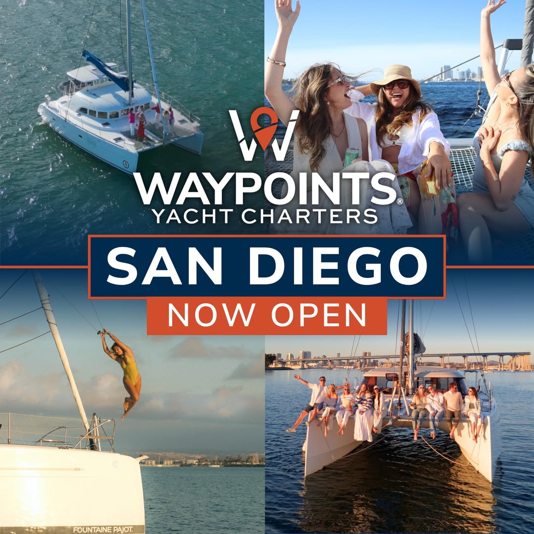 Waypoints® Yacht Charters Expands to San Diego, Bringing Luxury Sailing Adventures to the West Coast