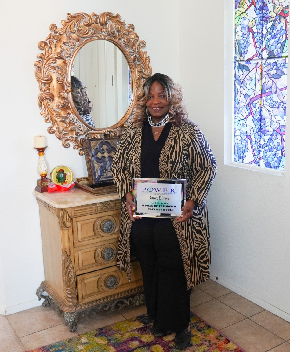 Ramona K. Brown Honored as a Woman of the Month for November 2025 by  P.O.W.E.R. (Professional Organization of Women of Excellence Recognized)