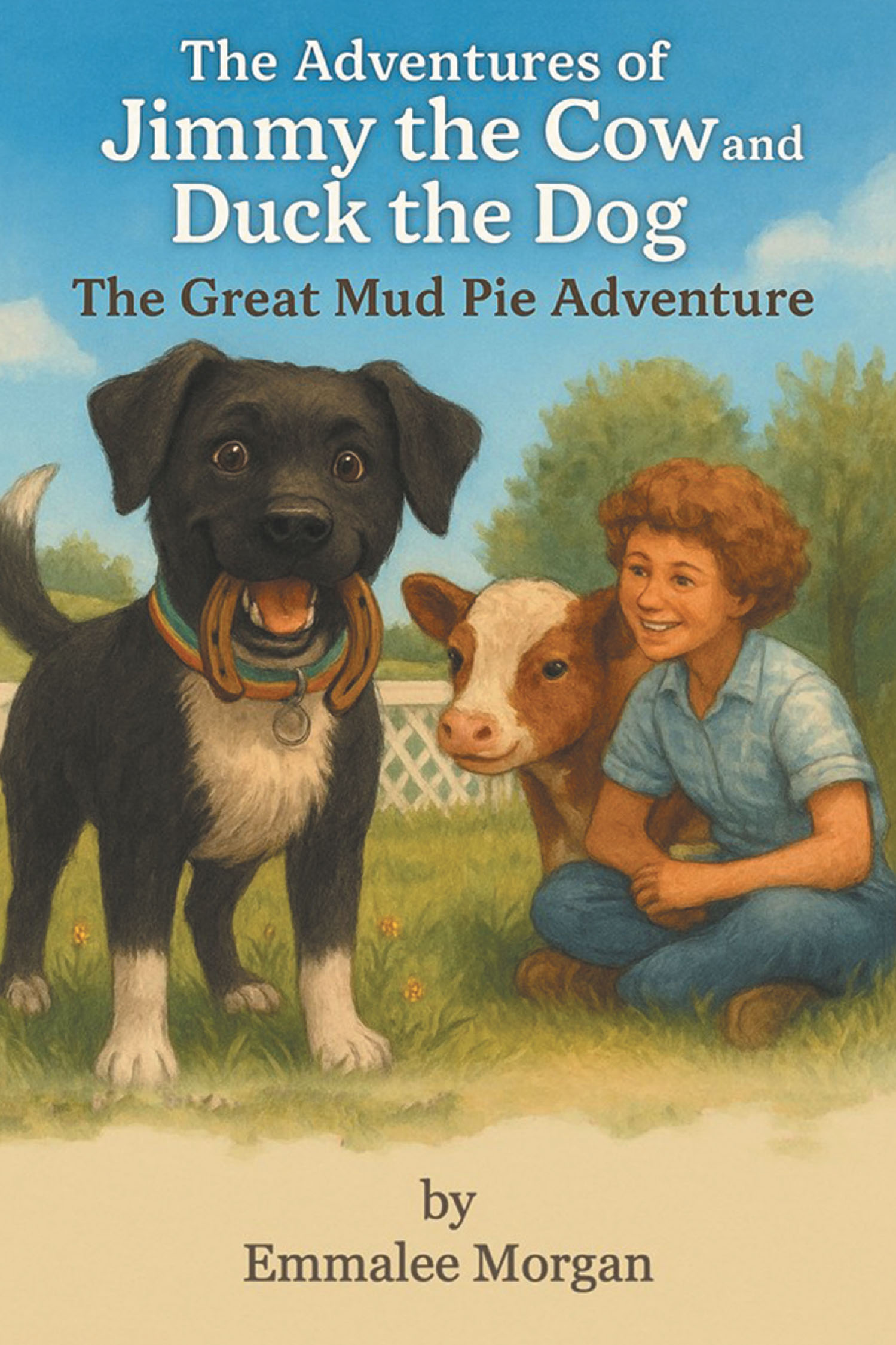 Author Emmalee Morgan’s New Book "The Adventures of Jimmy the Cow and Duck the Dog: The Great Mud Pie Adventure" Follows a Dog’s Exploits After Finding a Lucky Horseshoe