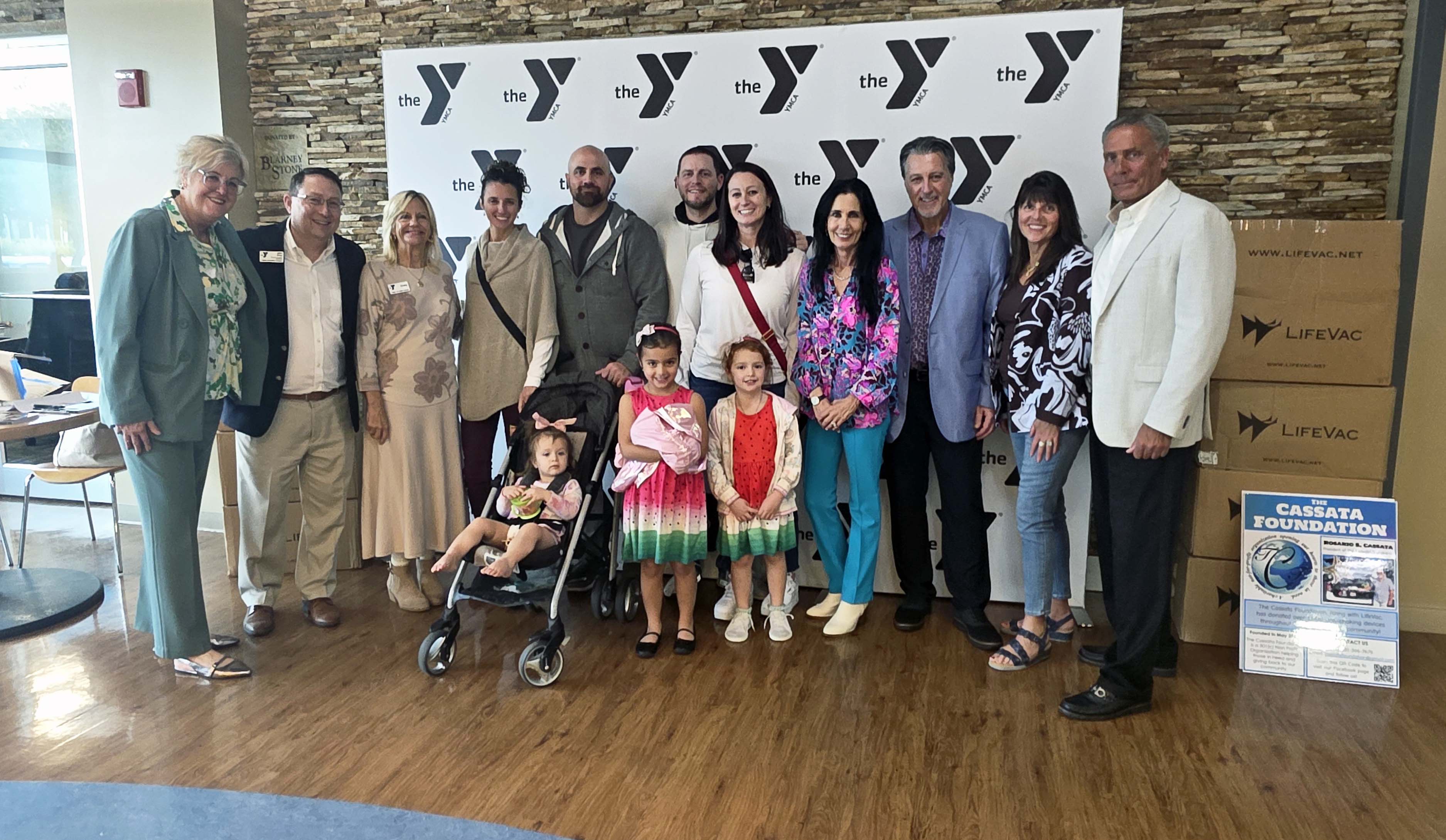 Rosario S. Cassata, a Philanthropist and Trustee of the Cassata Foundation, Contributes LifeVac Airway Clearance Devices to YMCAs in Florida