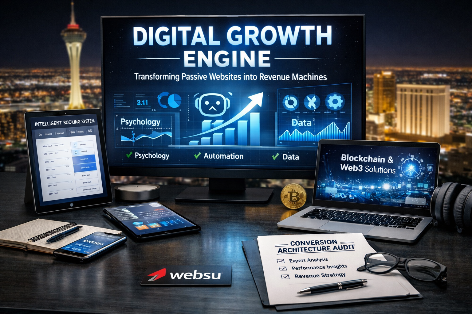 Las Vegas Agency Websu Launches "Digital Growth Engine" to Replace Passive Business Websites