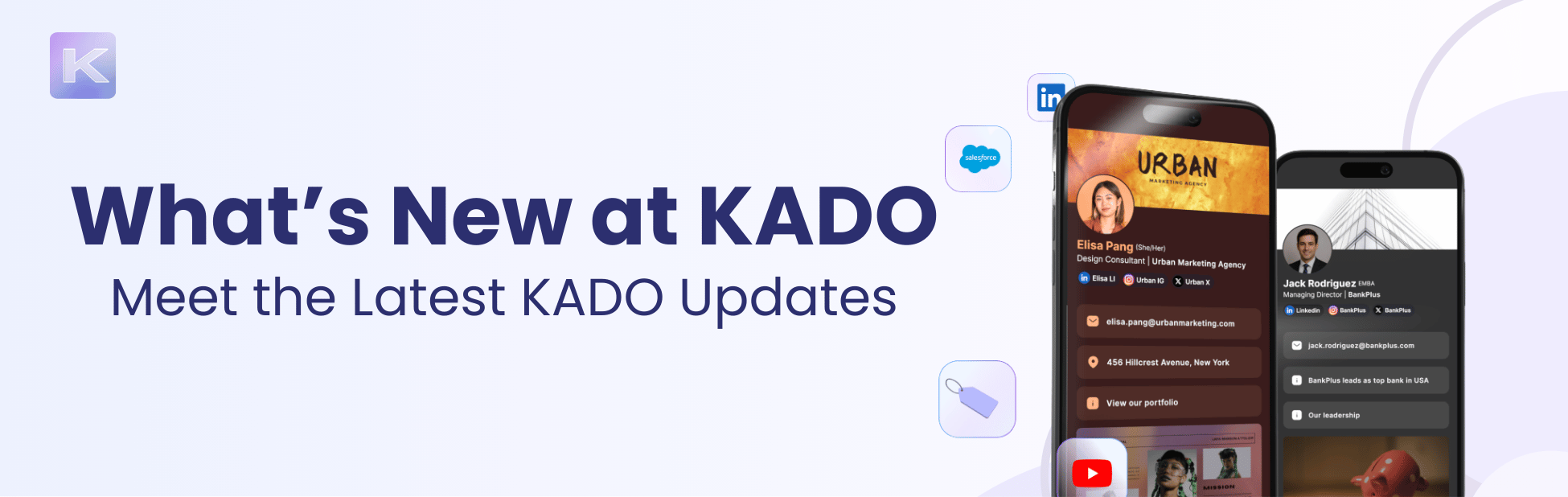 KADO Digital Business Cards Announces New AI-Powered Features and Enhanced Web Experience to Improve Professional Networking