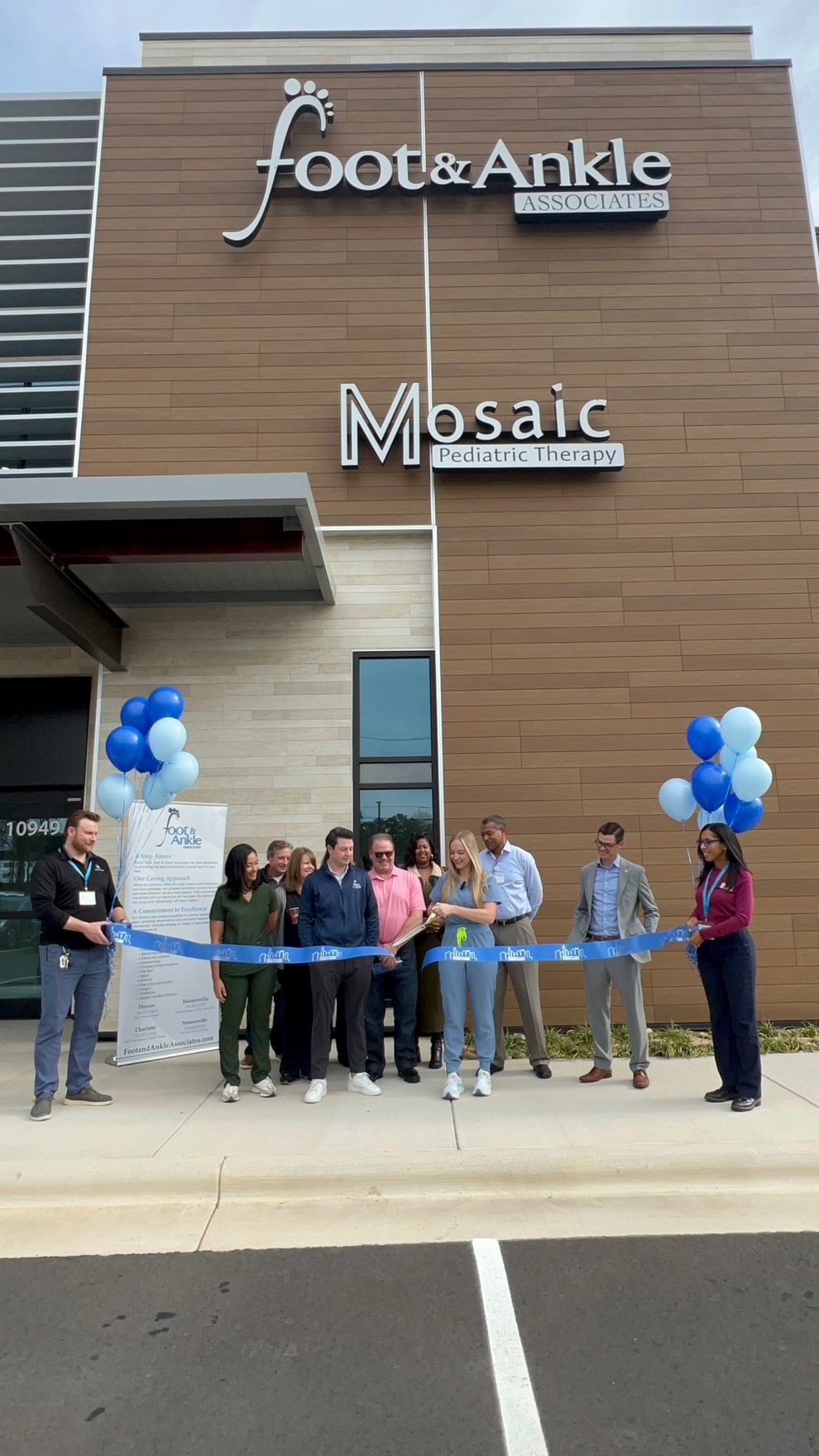 Foot & Ankle Associates - Ballantyne Location, Celebrates Ribbon Cutting Ceremony
