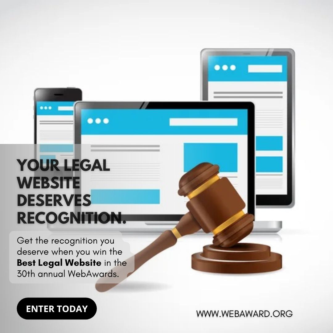 Law Firms Worldwide Invited to Submit Websites for the 30th Annual WebAwards