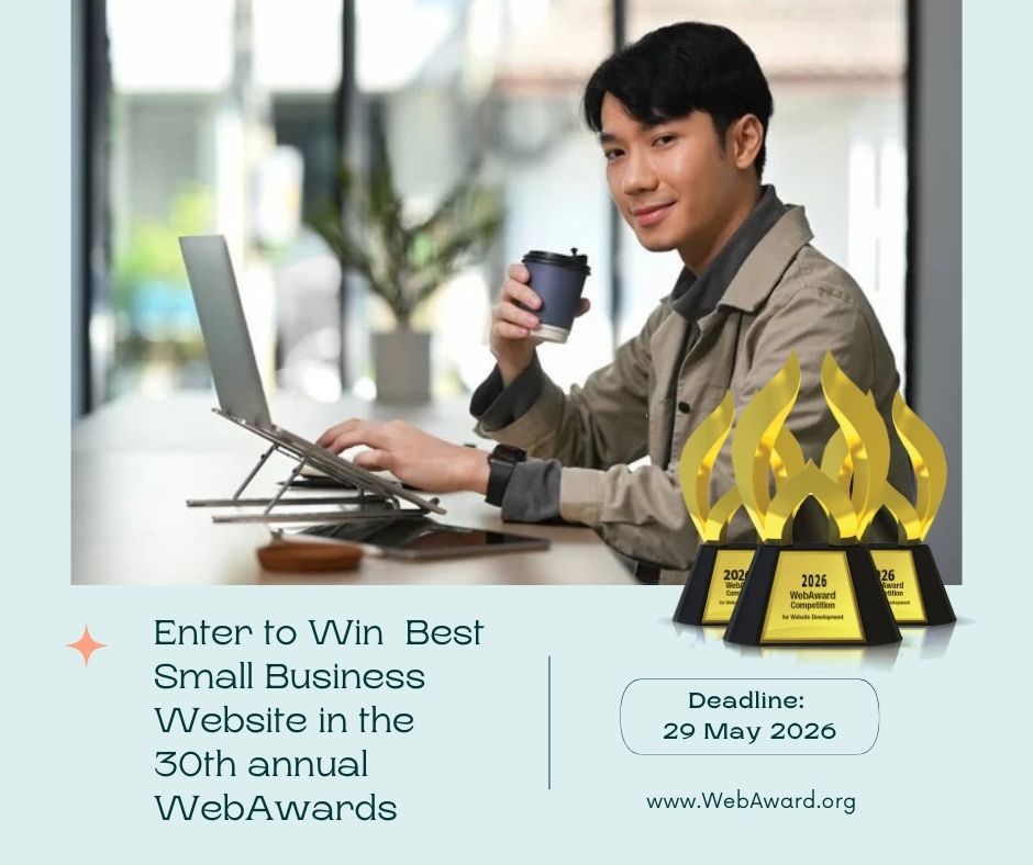 Best Small Business Websites Worldwide to be Recognized in the 30th Annual WebAwards