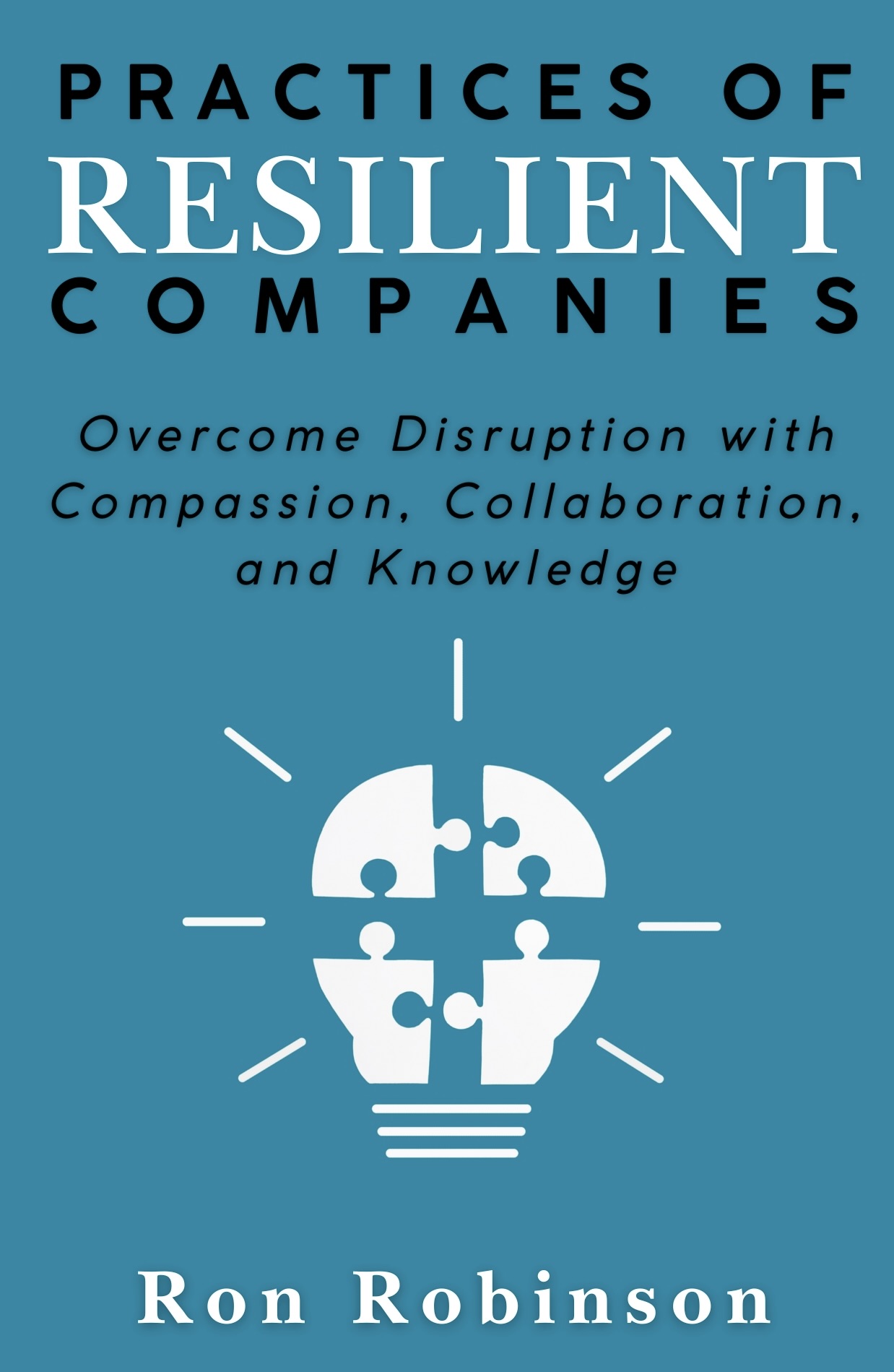 Author and Speaker, Ron Robinson, Announces Release of His Latest Business Book, "Practices of Resilient Companies"