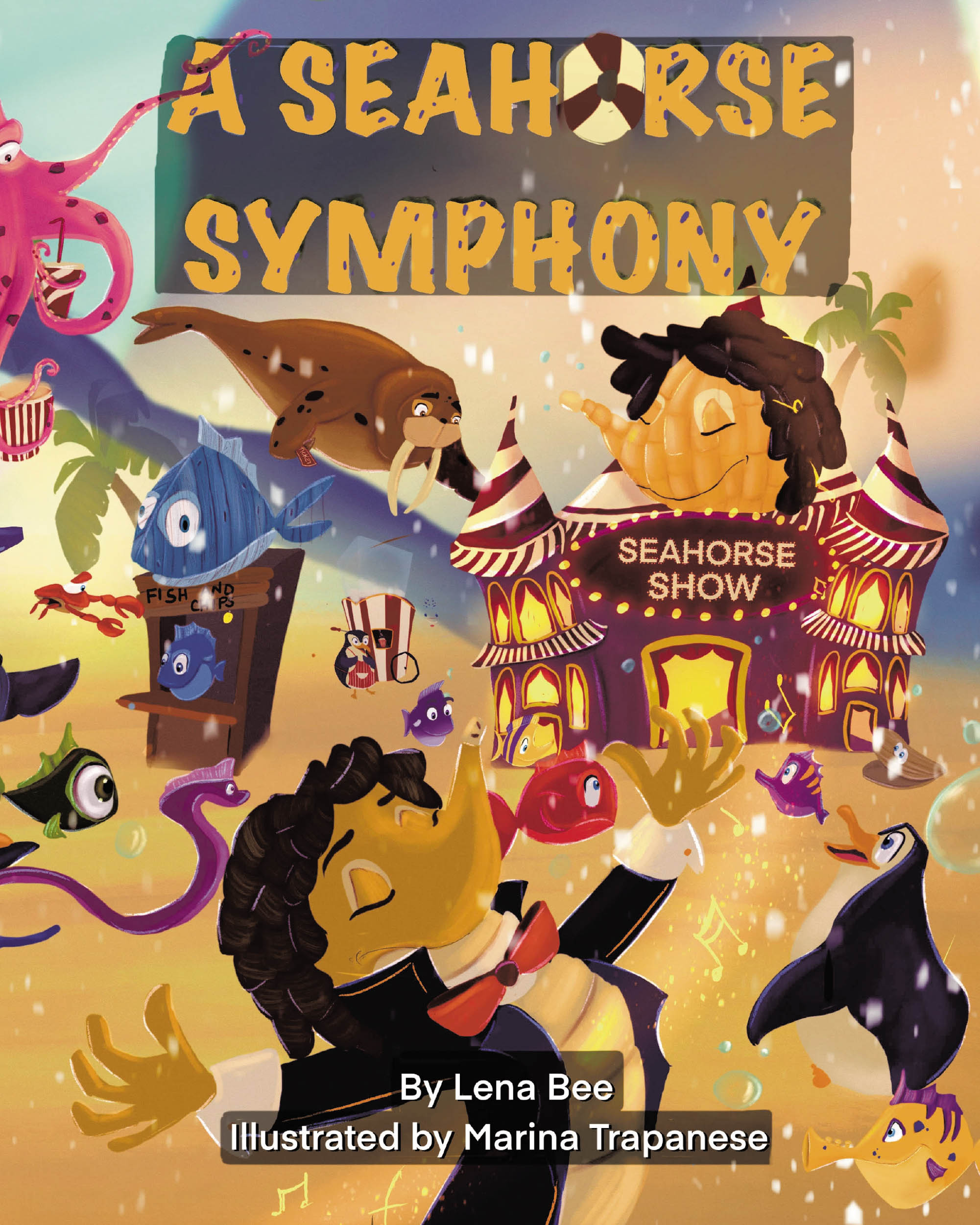 Lena Bee’s New Book, "A Seahorse Symphony," is a Charming Tale That Follows Maestro Rashawn as He Leads His Seahorse Orchestra to Create a Beautiful Symphony
