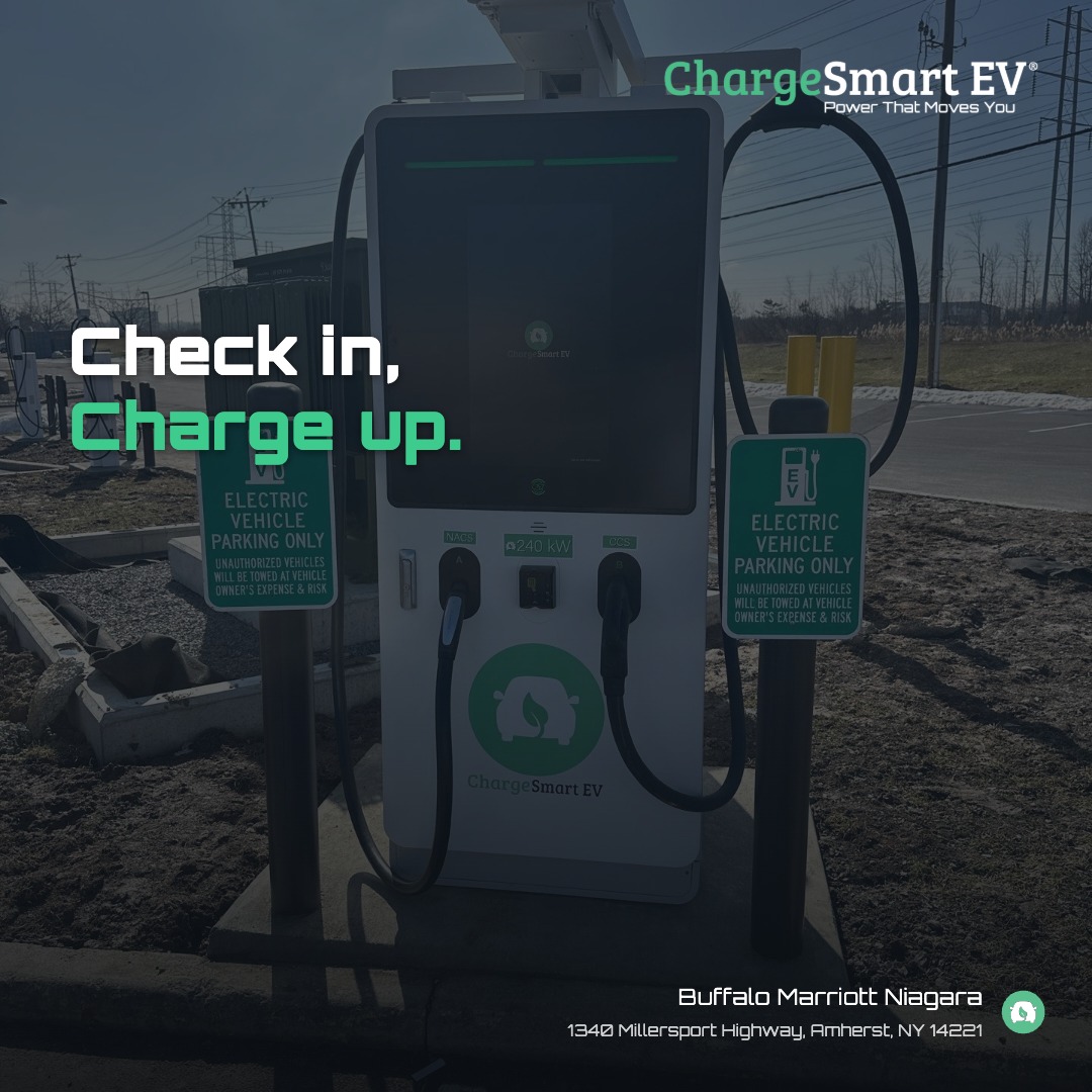 ChargeSmart EV Opens New EV Charging Station in Amherst, NY