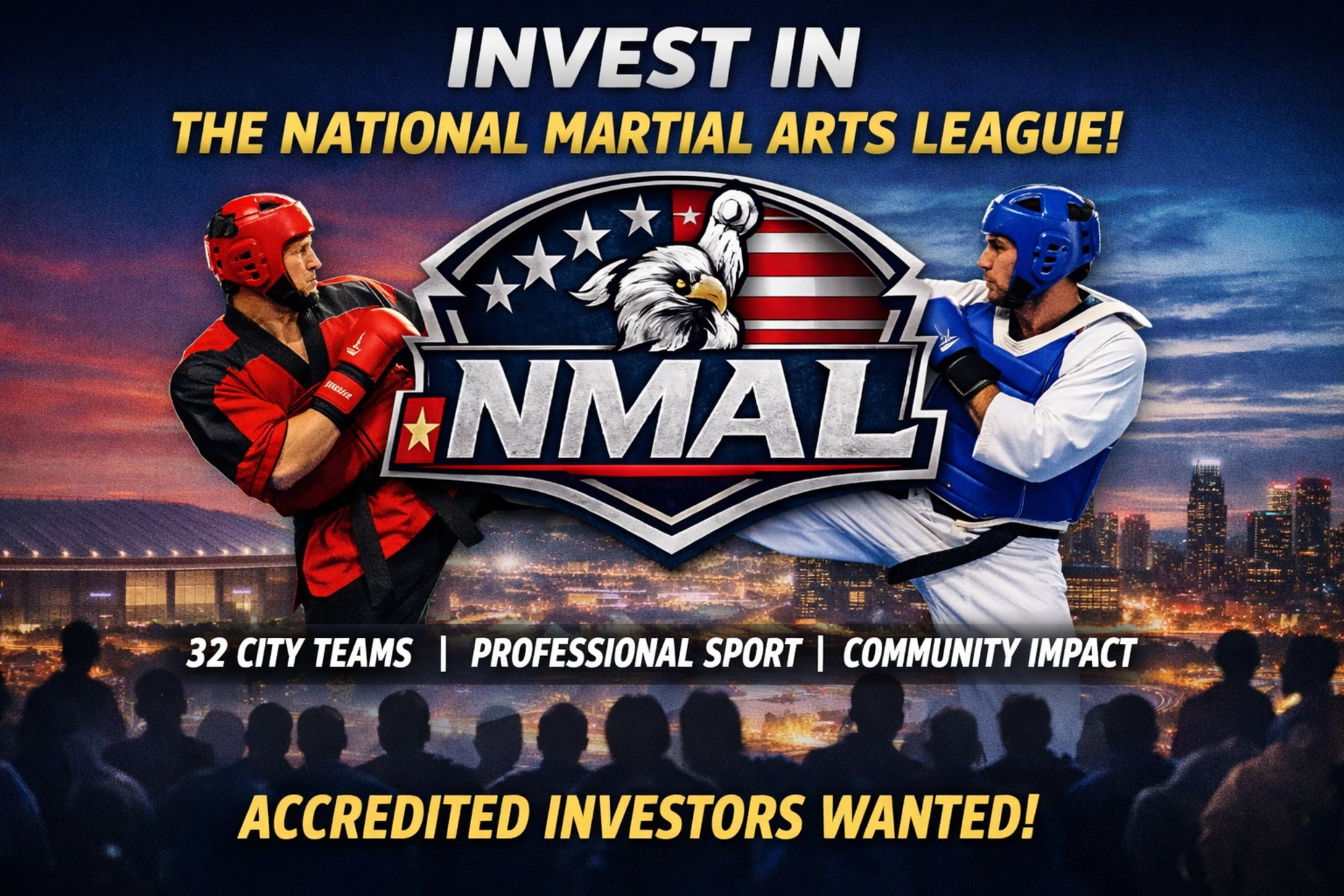 National Martial Arts League Opens Investment Opportunity for Accredited Investors Nationwide