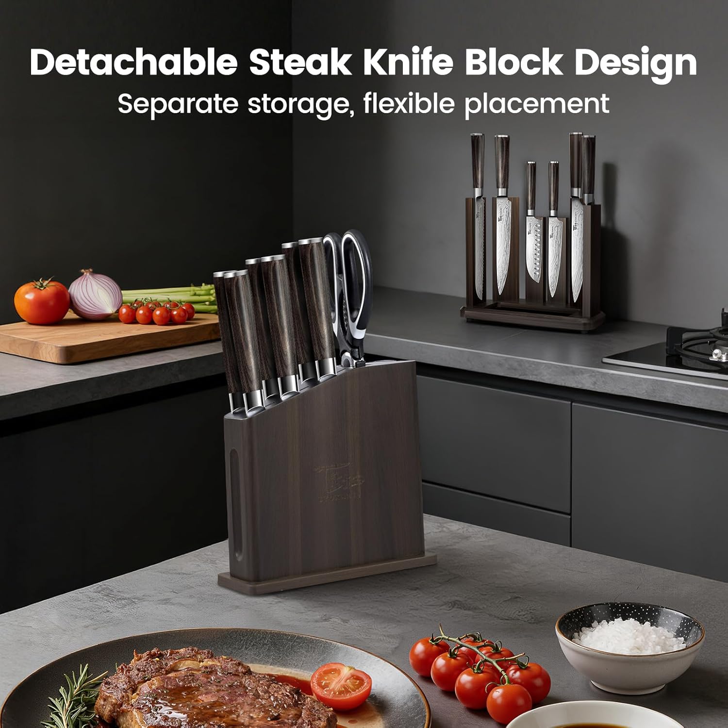 Syokami Introduces Elevated Steak Knife Set with Patented Blade Suspension for Superior Table Hygiene