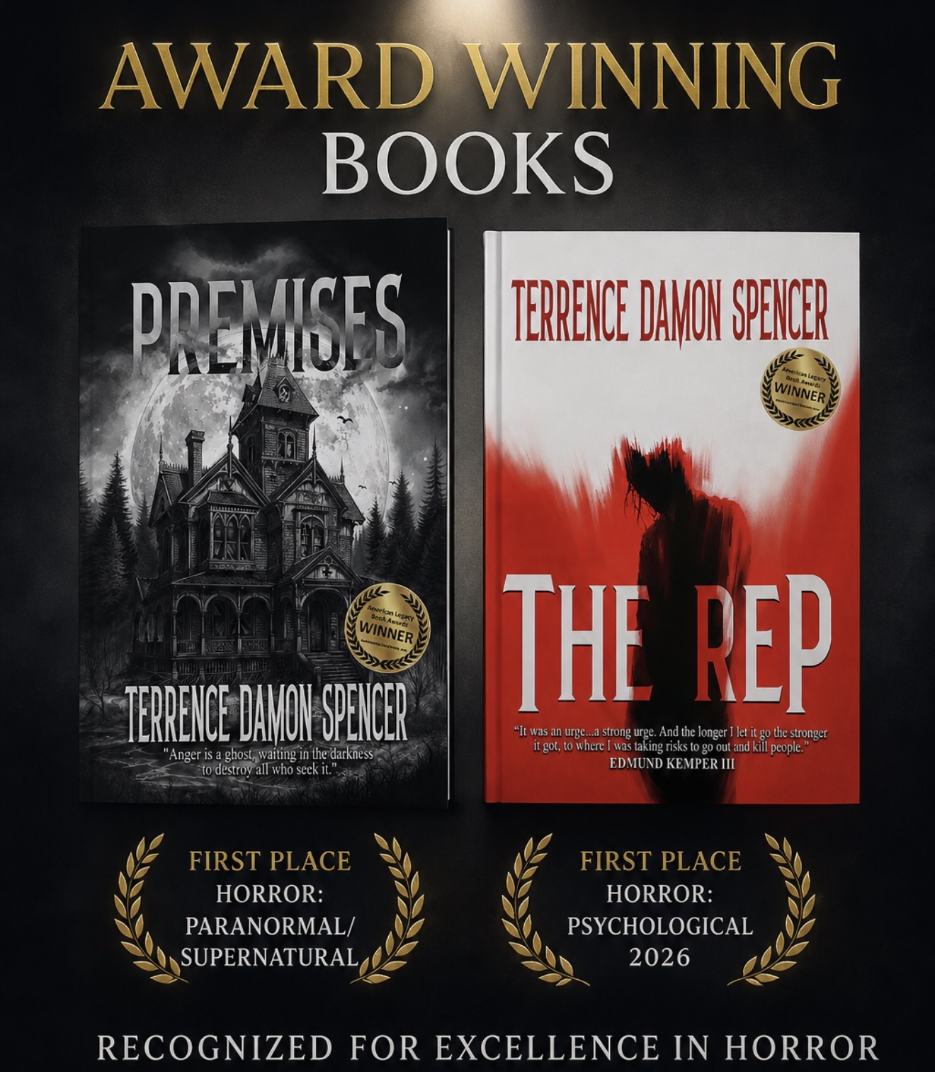 Award-Winning Author Terrence Damon Spencer Earns Dual Honors at the 2026 American Legacy Book Awards
