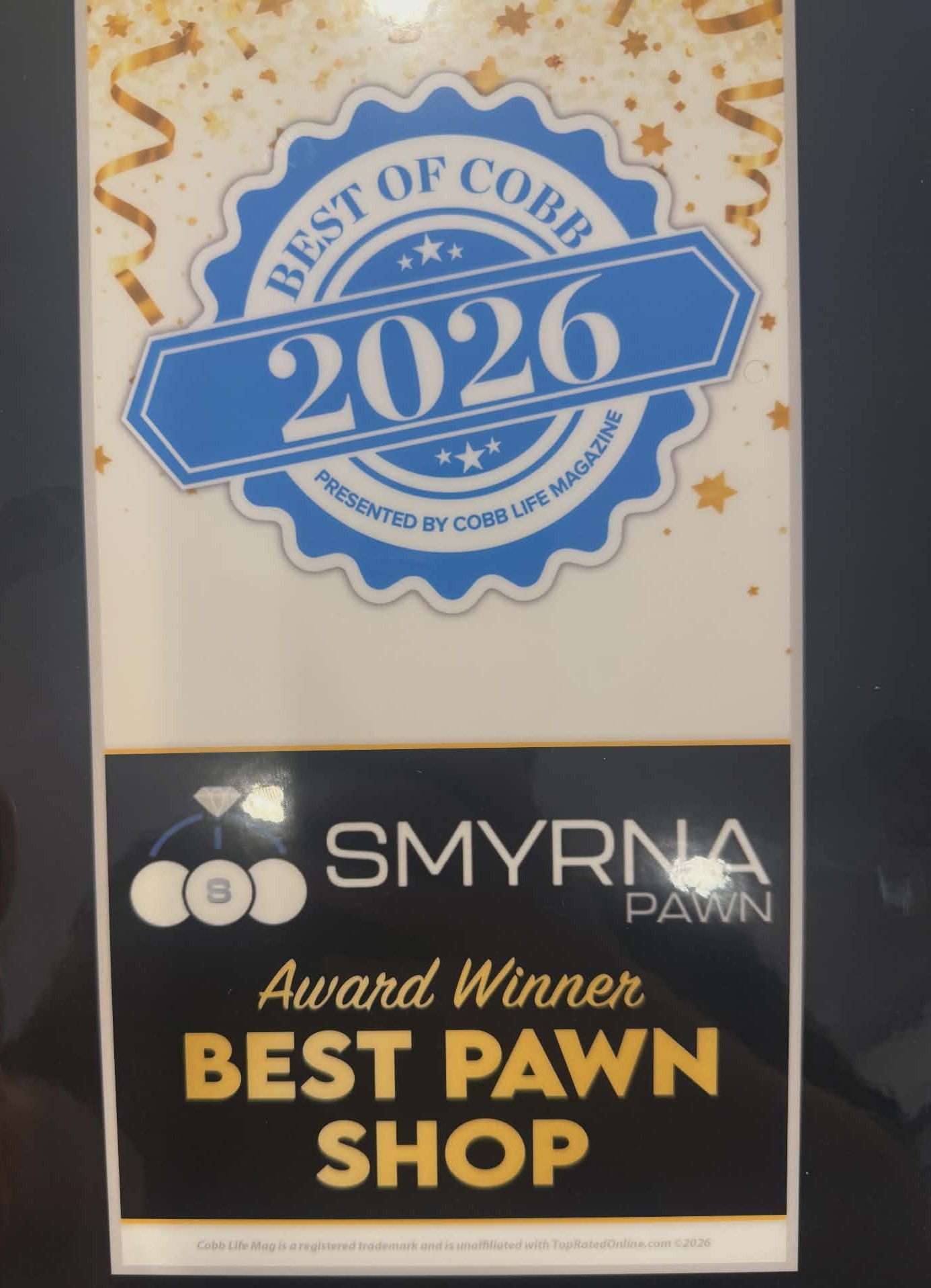 Smyrna Pawn Wins Best of Cobb County 2026: What It Means, Why It Matters, and Why Customers Trust Them
