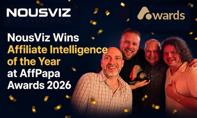 NousViz Win Affiliate Intelligence of the Year Award at AffPapa Awards 2026