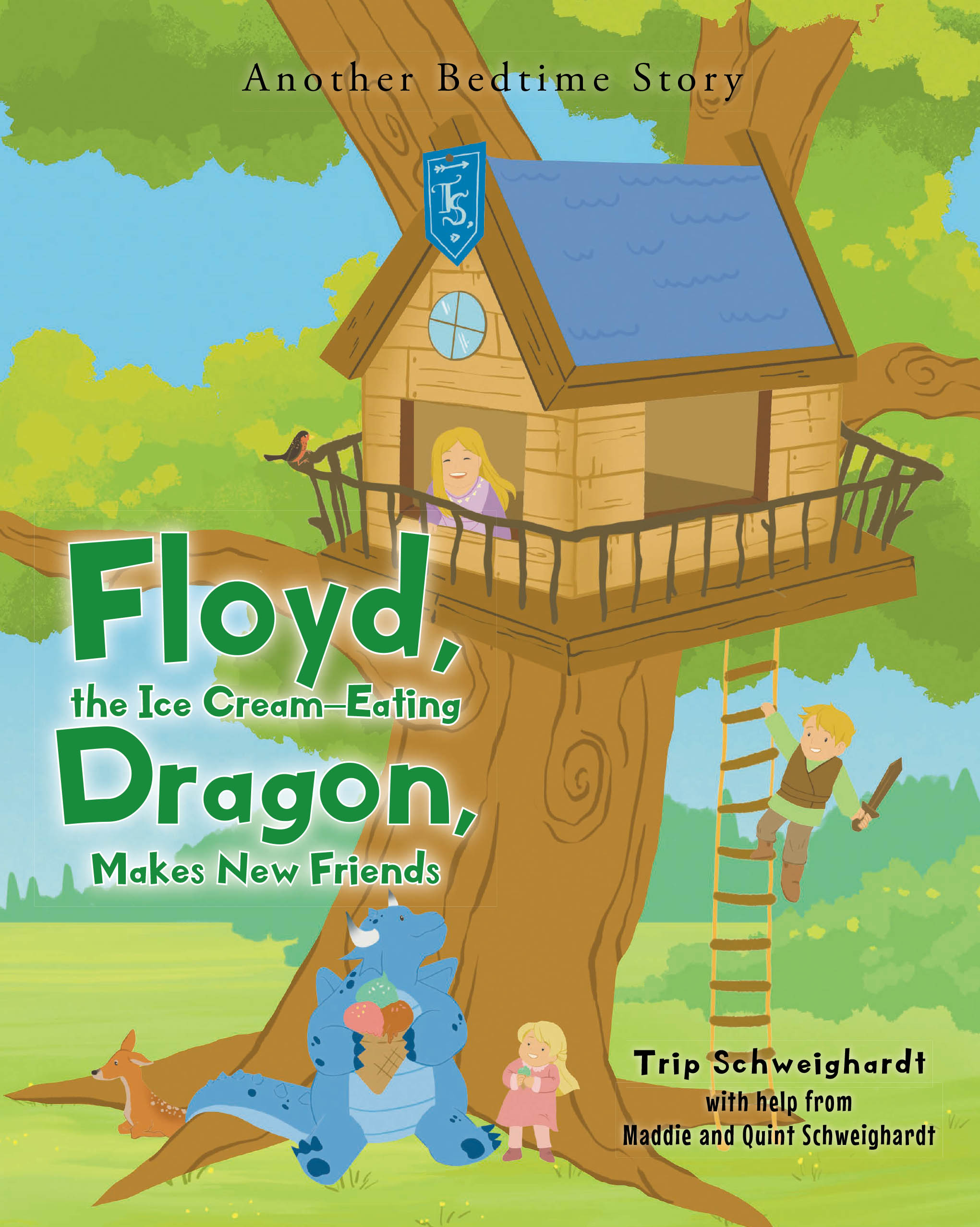 Recent Release, "Floyd, the Ice-Cream Eating Dragon: Makes New Friends," from Fulton Books, Follows a Dragon Leaving Royal Life to Find Adventure and Friendship