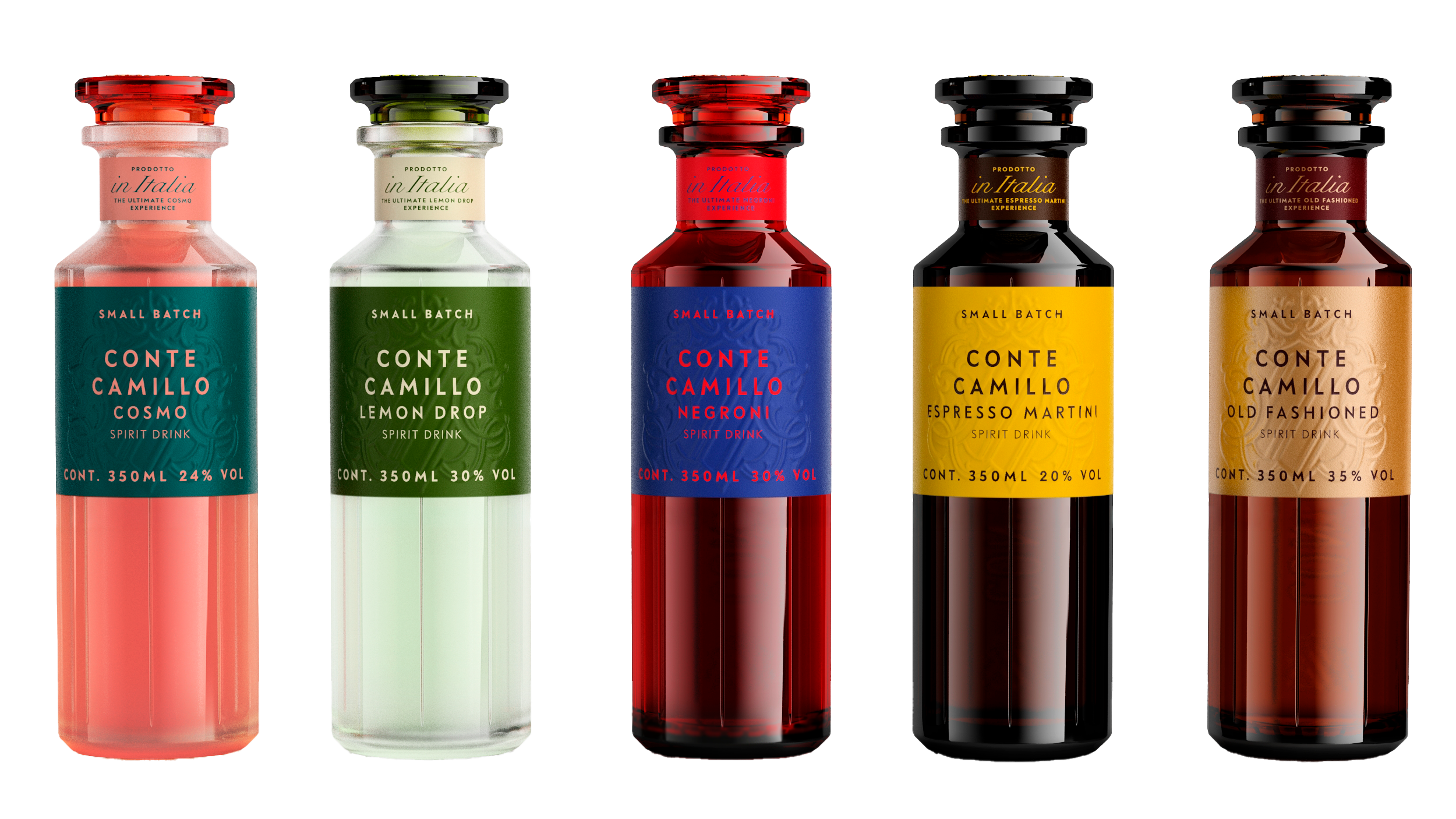 Mack Brands Unveils Redesign of Tequila Rosaluz and Conte Camillo, Challenging Traditional Spirits Packaging