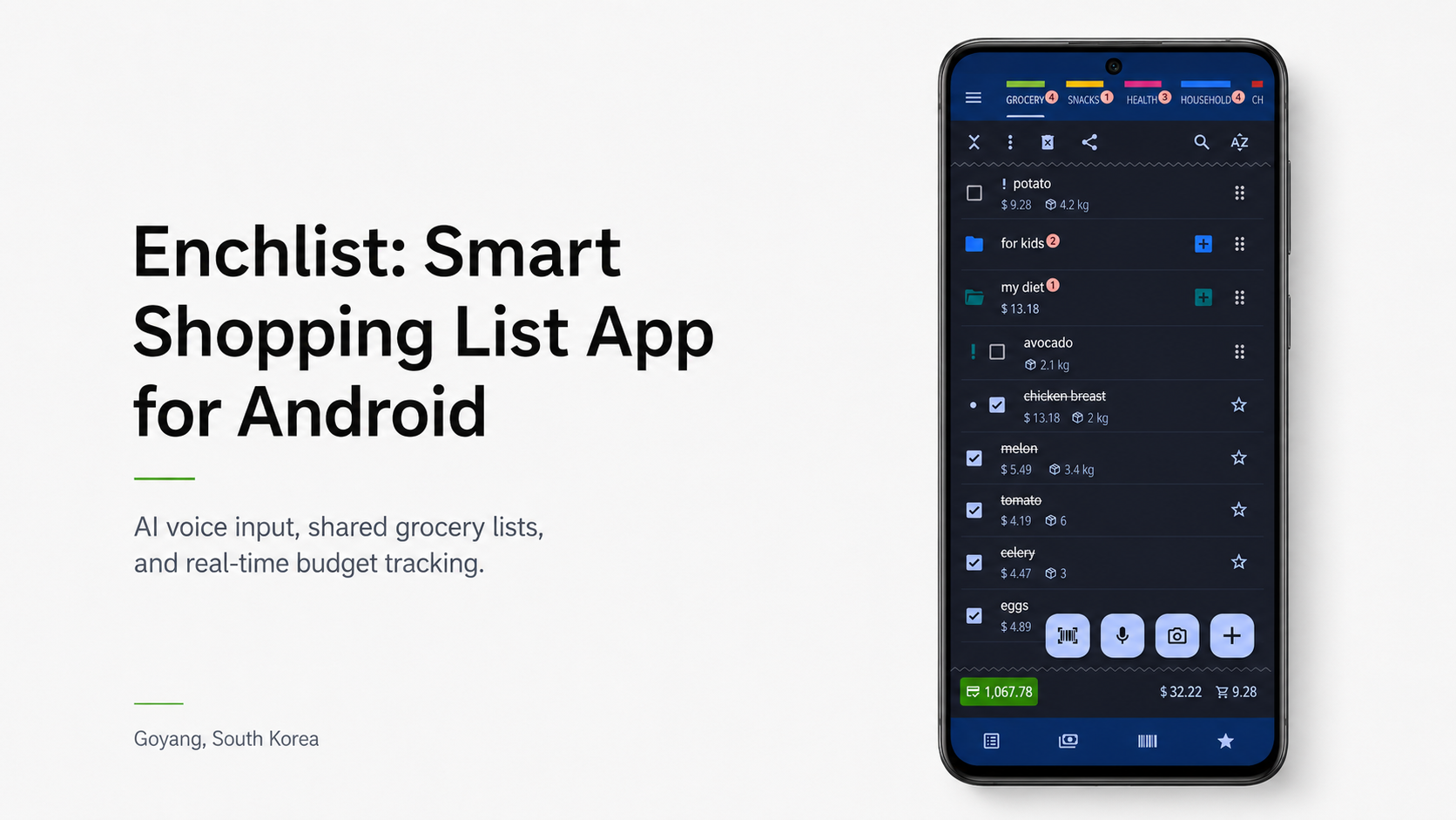 Zero Ads, Smart Tools: Enchlist Simplifies the Android Shopping List Experience