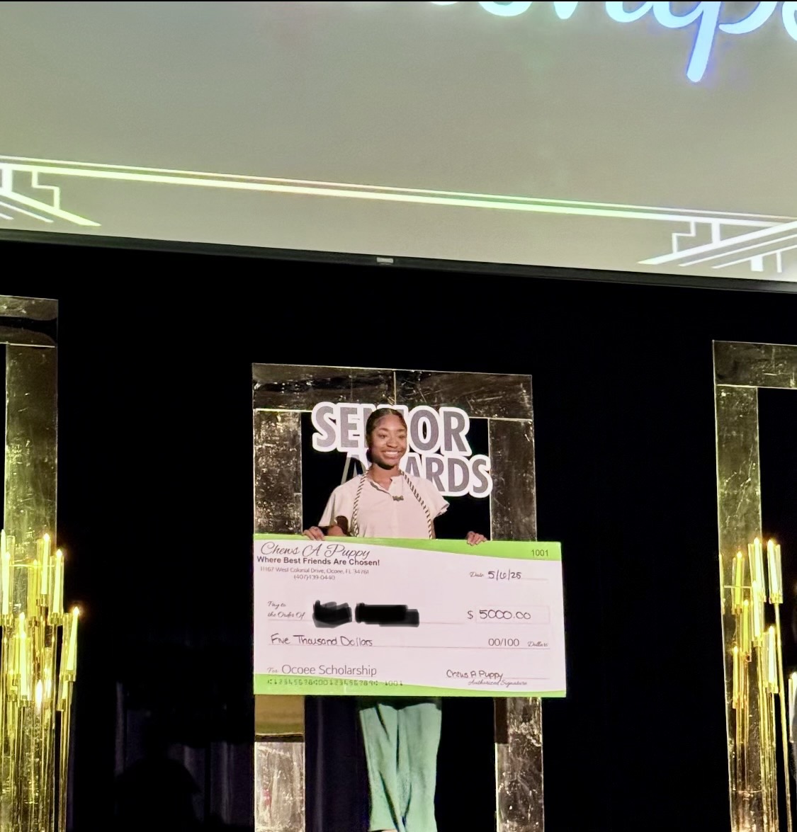 Chews A Puppy Marks Scholarship Milestone
