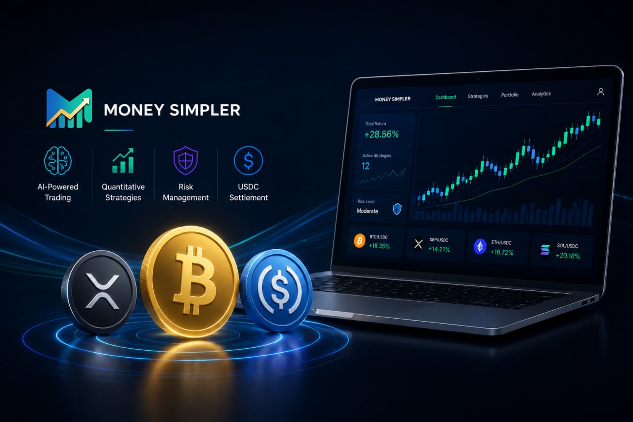 Money Simpler Launches AI-Powered Trading Platform for Digital Assets, Expanding into Smart Quantitative Trading