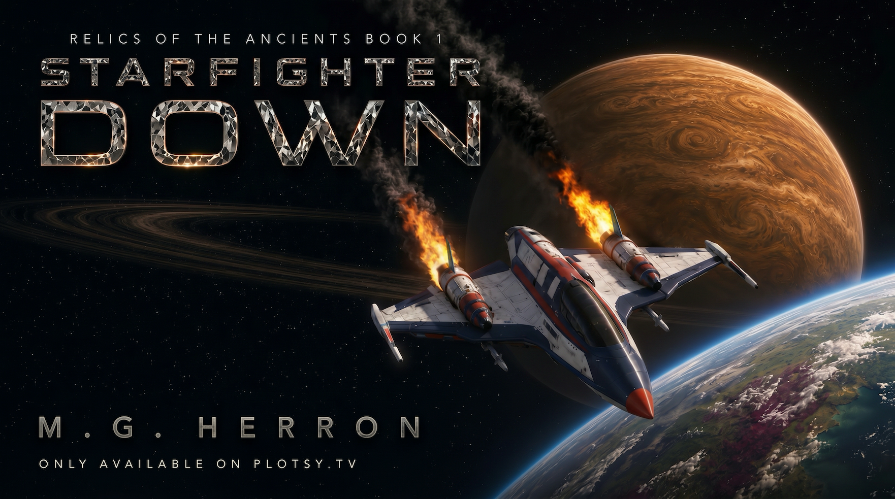 Plotsy Signs Sci-Fi Author M.G. Herron for First Announced Plotsy vBook™ Title