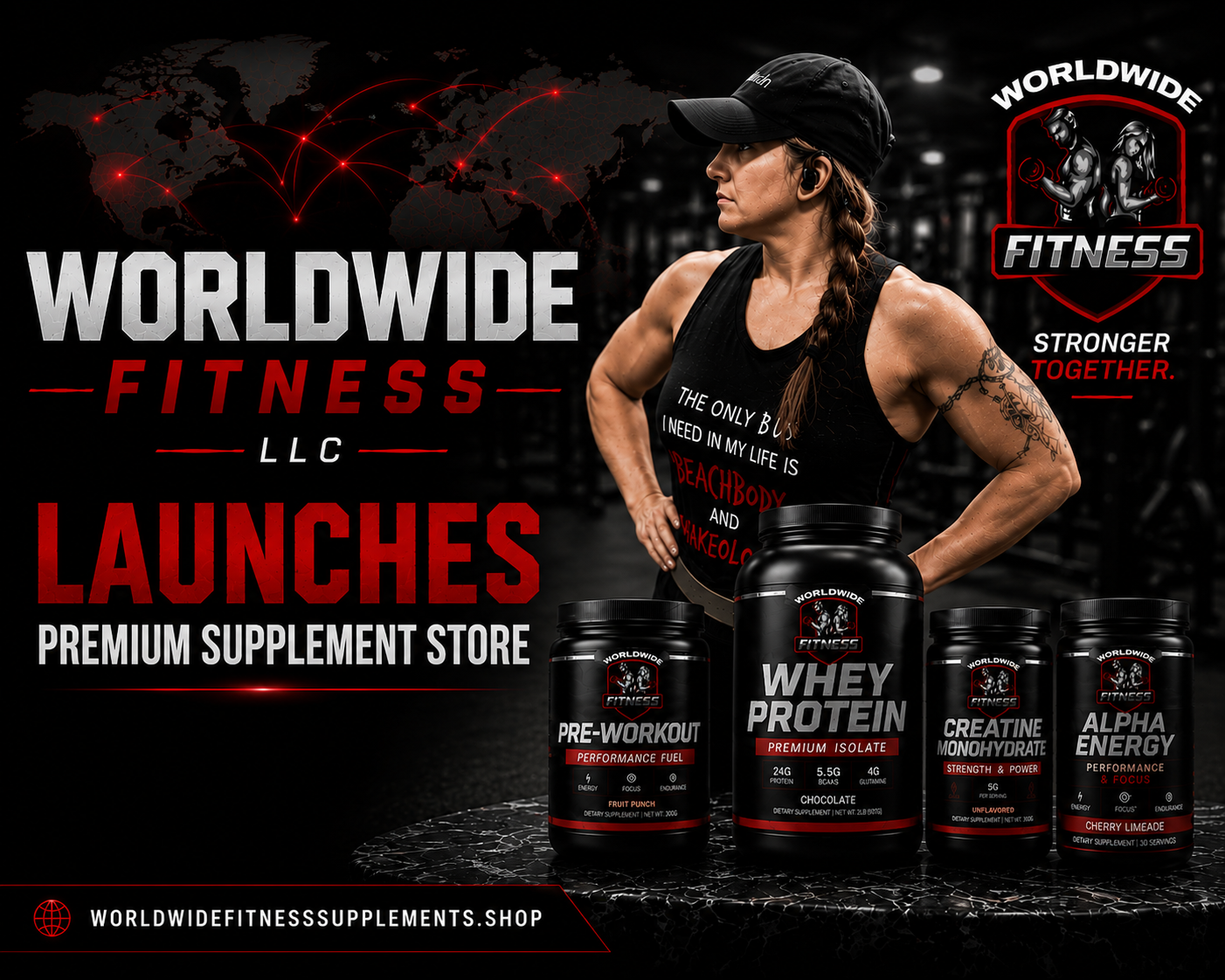 Worldwide Fitness Supplements Launches Premium Sports Nutrition Line to Help Athletes and Everyday Fitness Enthusiasts Reach Their Goals