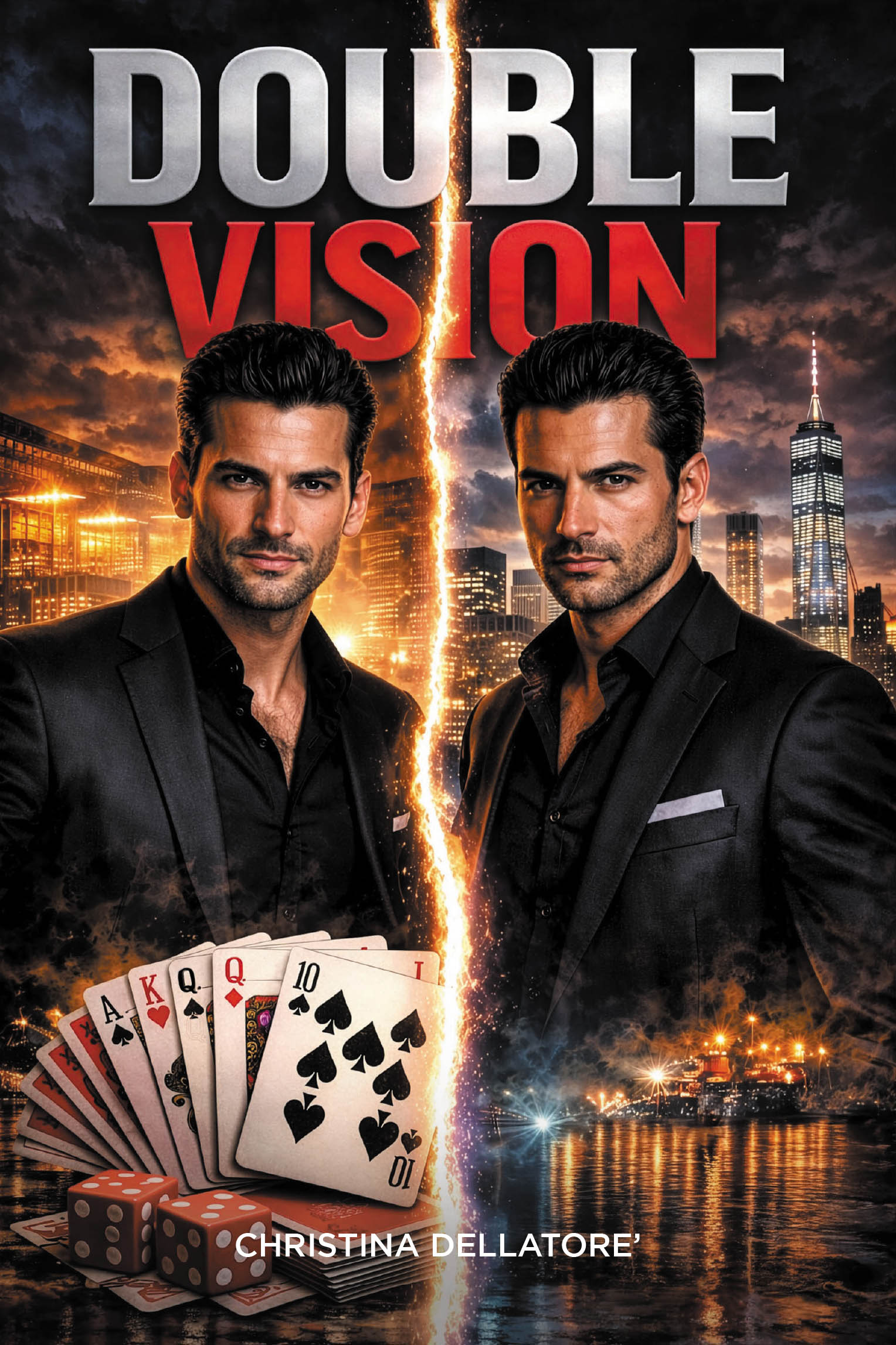 Recent Release, "Double Vision," from Fulton Books Author Christina Dellatore' Explores Devastating Consequences When Separated Twin Brothers Discover Fate