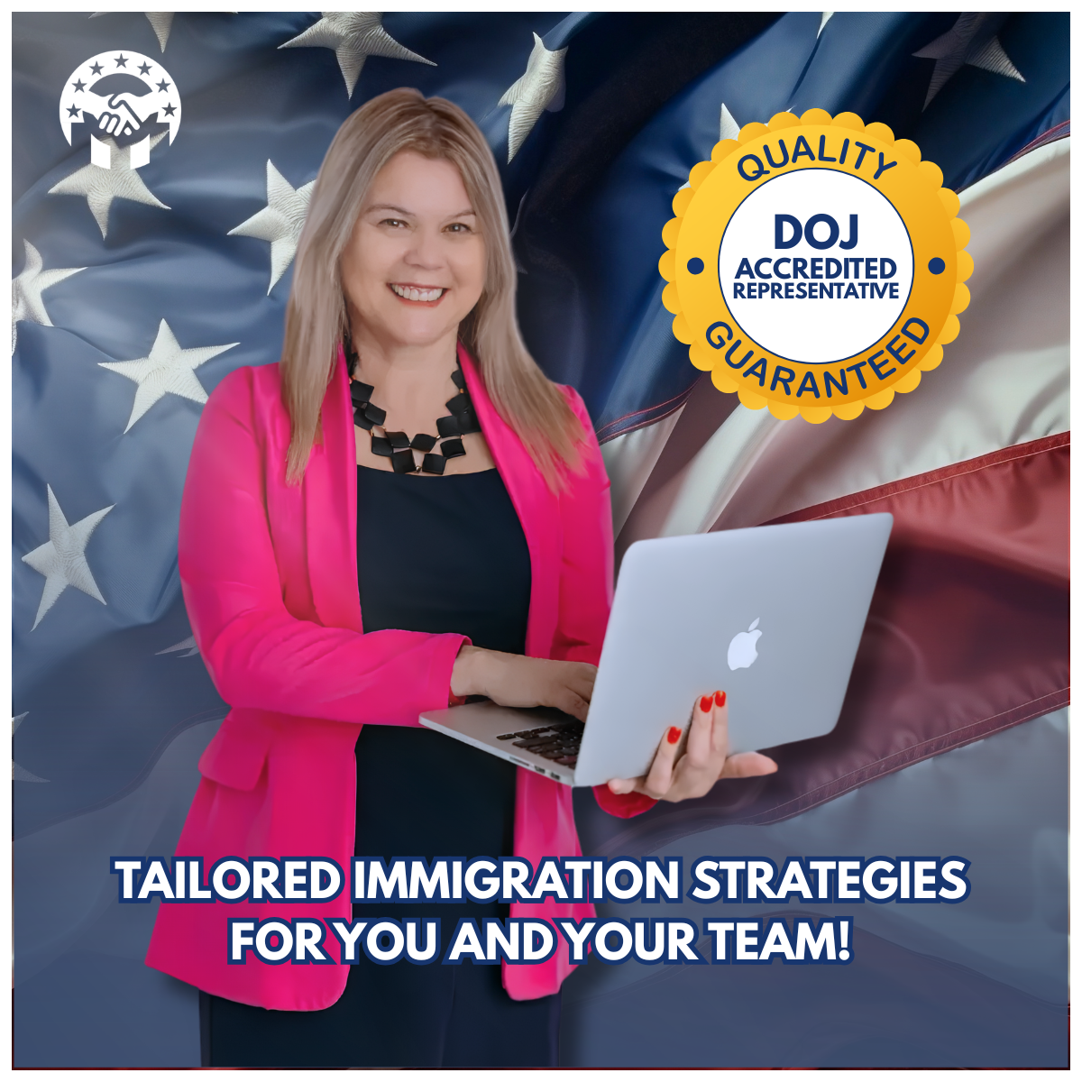 Laura Ward From R.I.S.E. Immigration Services Earns U.S. Department of Justice Accreditation to Represent Immigrants in Immigration Proceedings
