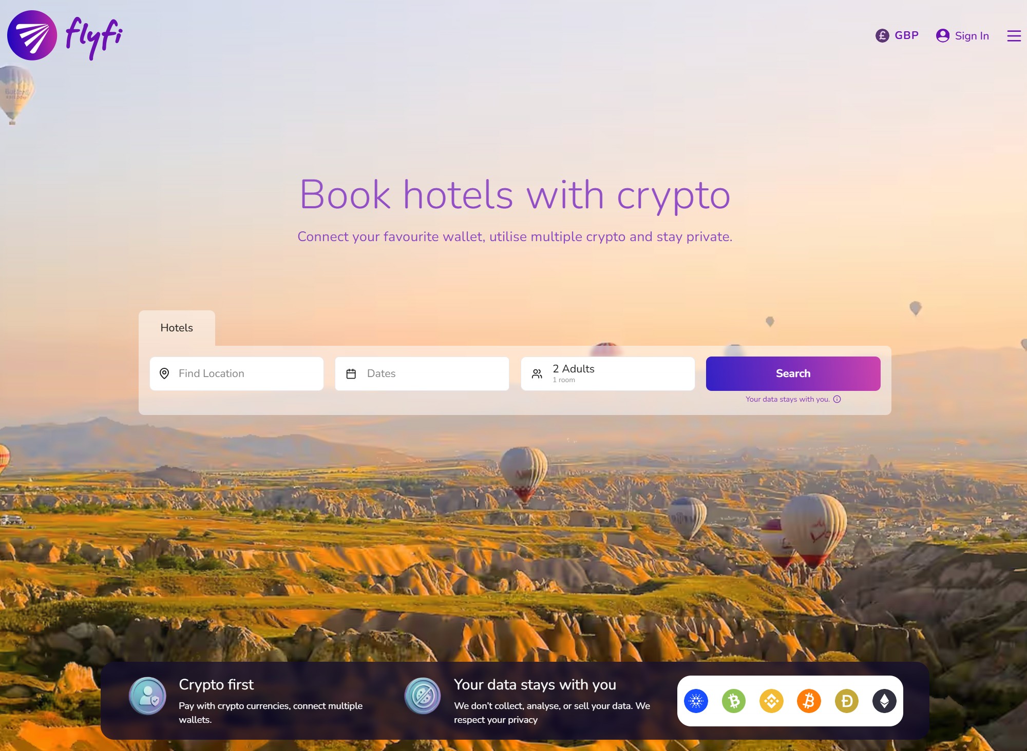 New Travel Platform Flyfi Uses AI to Match Travelers with the Right Premium Hotel — Paid Entirely in Crypto