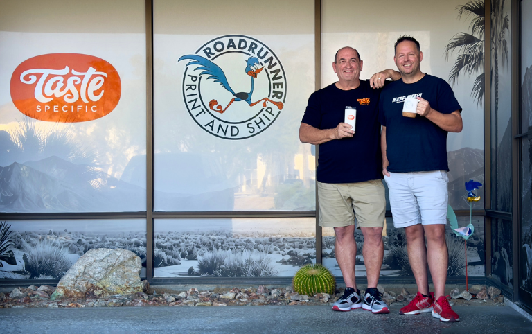 Roadrunner Print & Ship and Taste Specific Open Joint Hub in Palm Springs