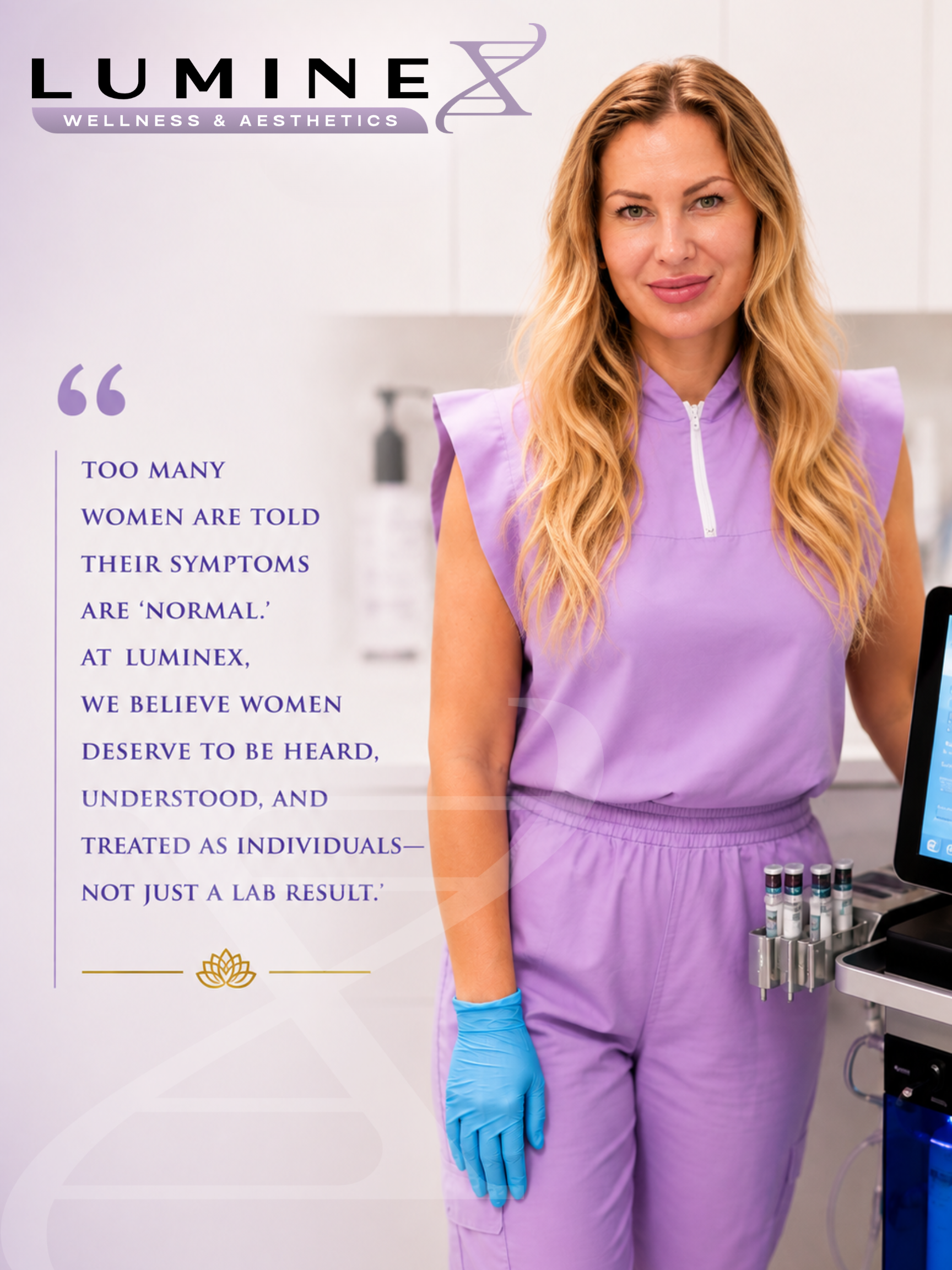 Luminex Wellness & Aesthetics Expands Concierge Perimenopause & Menopause Care with Personalized Hormone Evaluations - Initial Consultation May be Covered by Insurance