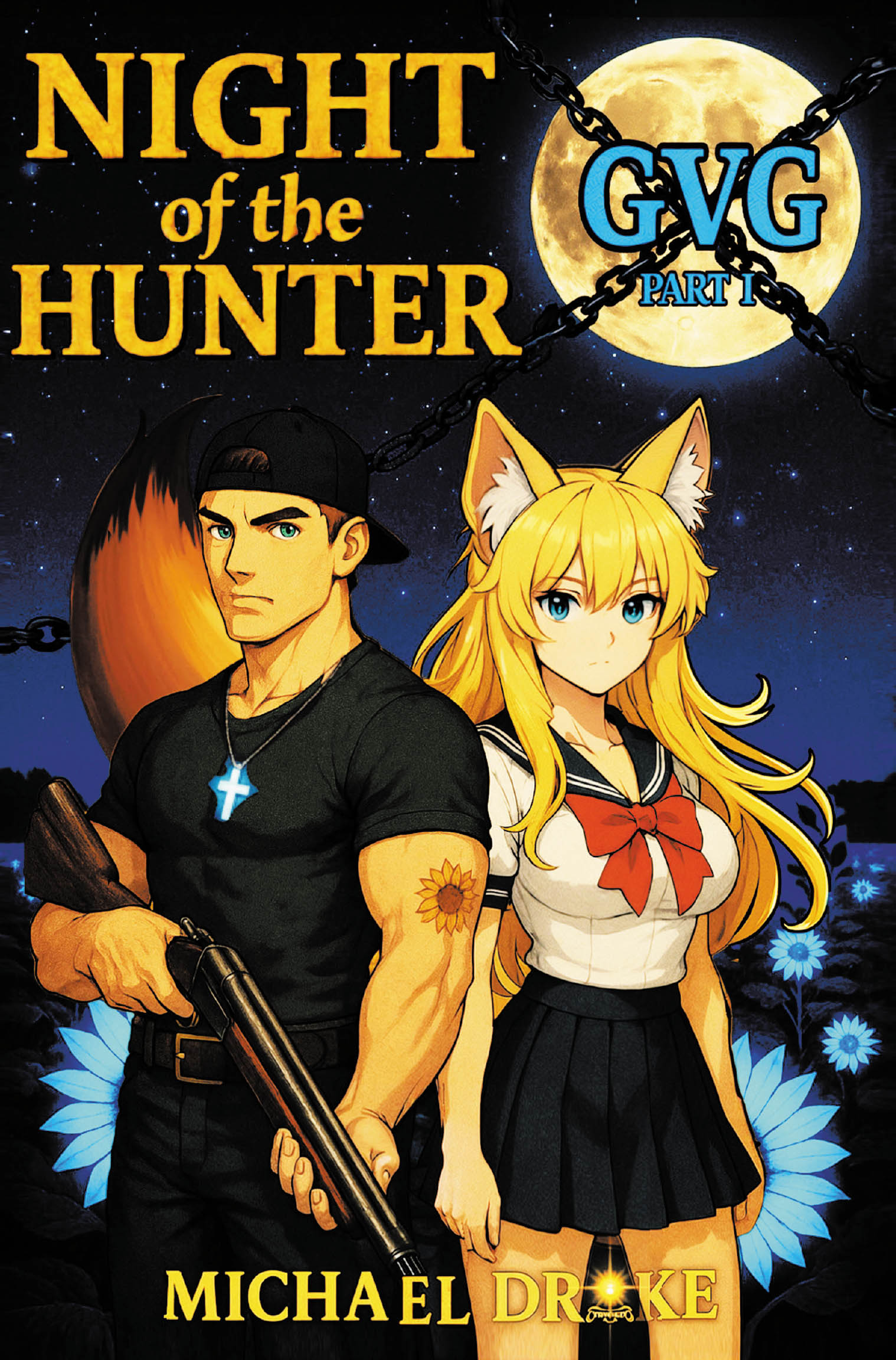 Micheal Drake’s Newest Book, “Night Of The Hunter GVG Part 1,” is a Gripping Tale That Follows a Wannabe Gangster’s Fight Against the Gods to Protect a Kitsune