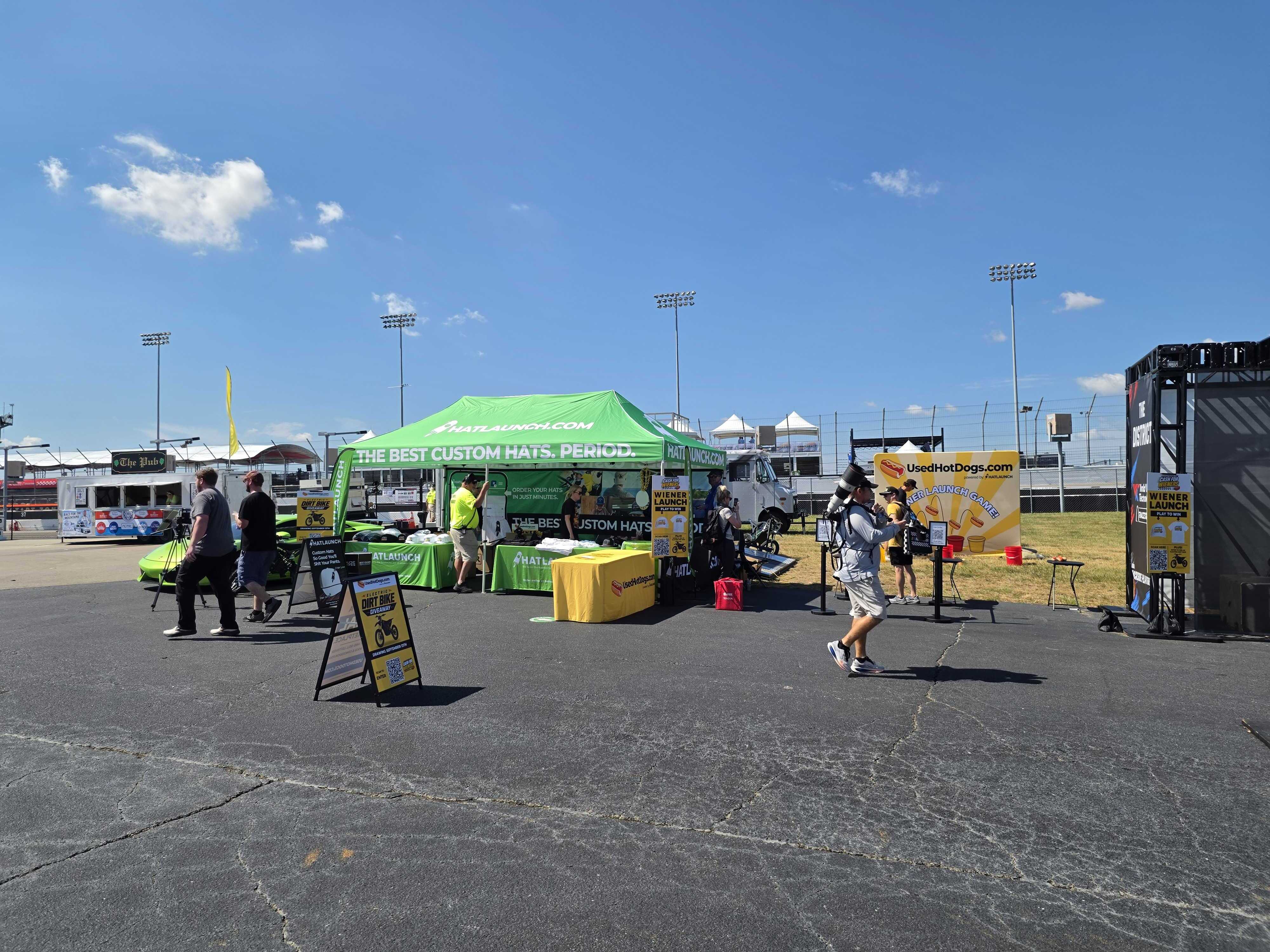 HatLaunch Signs NASCAR Veteran Kenny Wallace After “UsedHotdogs.com” Stunt Draws More Than 19,000 Visitors in Three Days