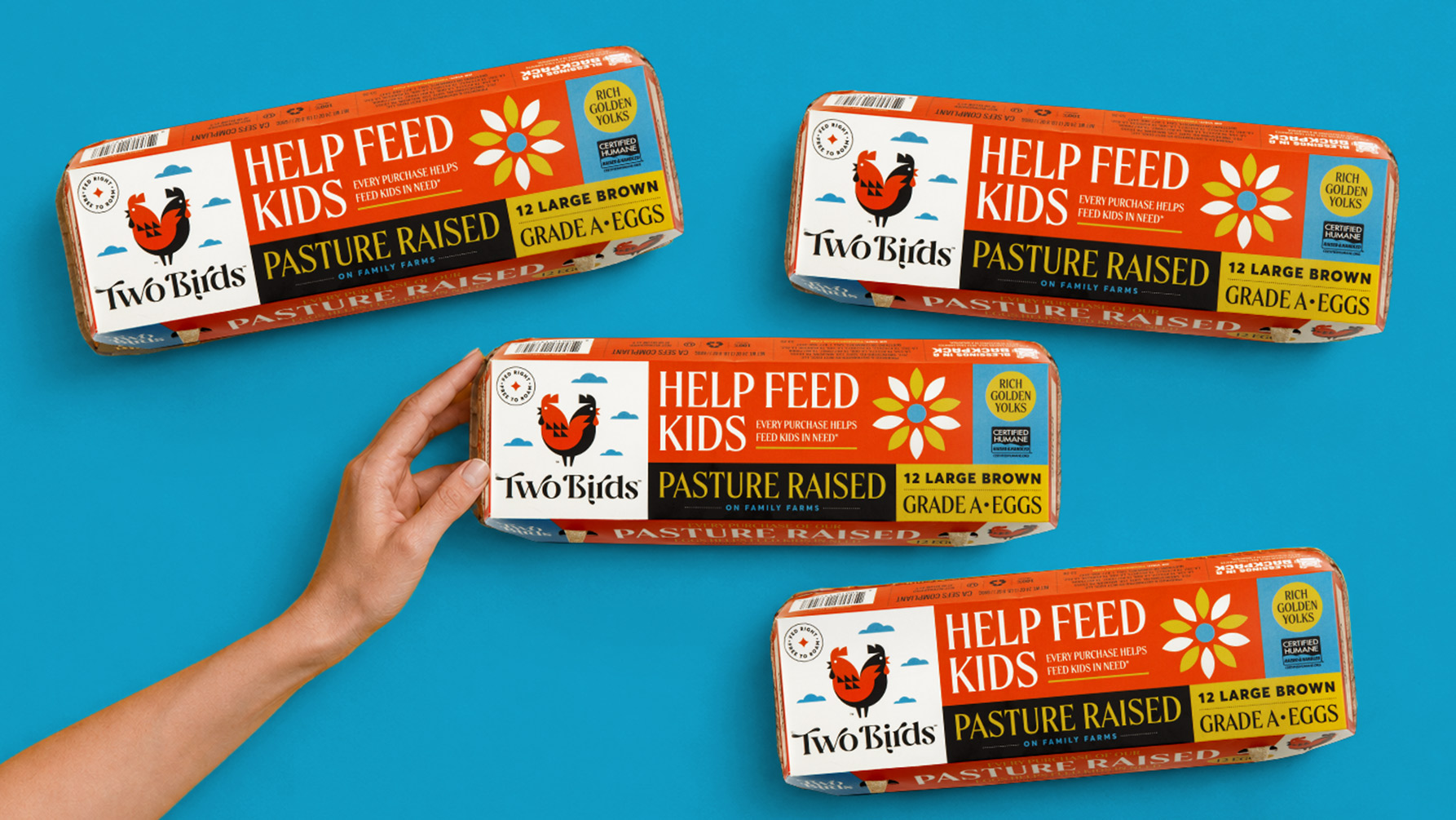Best Eggs, LLC and Common Good Launch Two Birds, a Pasture Raised Egg Brand Built to Bring More Meaning to the Grocery Aisle