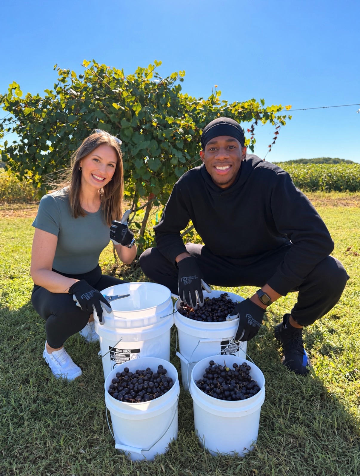 Team Gives Back to Local Farming Community at The Big Pick