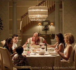 Robert Iler, James Gandolfini, Jamie-Lynn Sigler, & Edie Falco: The Sopranos